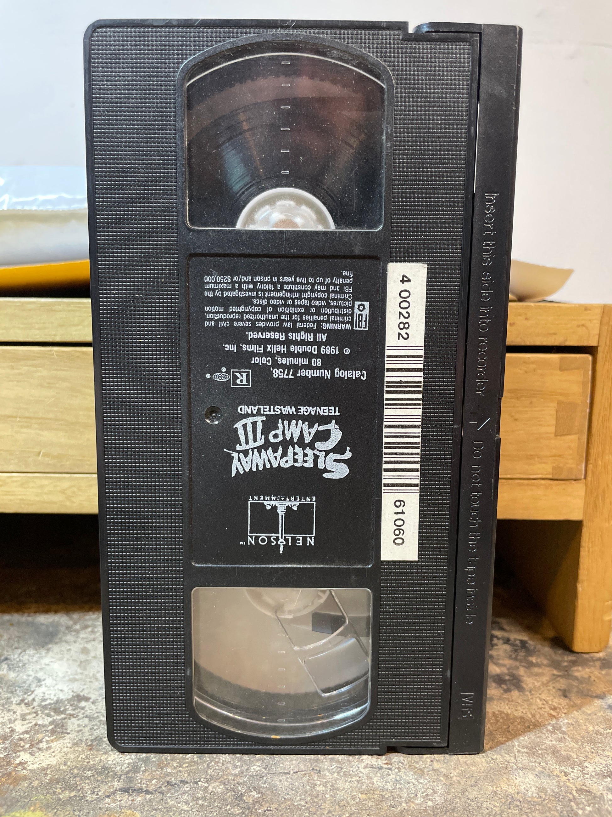 Sleepaway Camp 3 Teenage Wasteland Used VHS