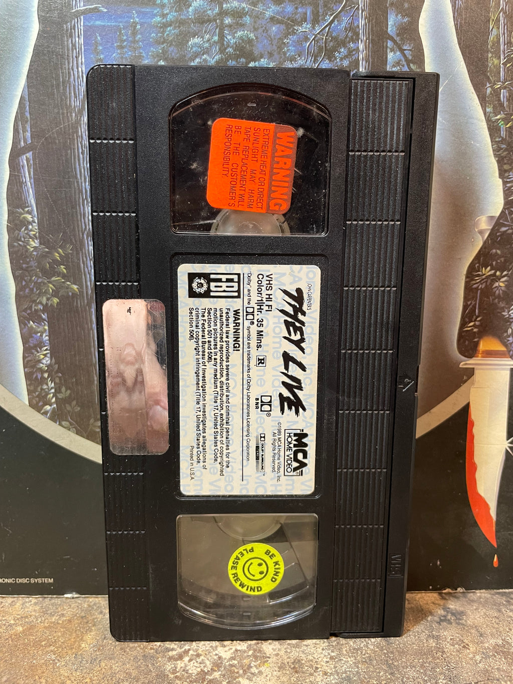 They Live Used VHS