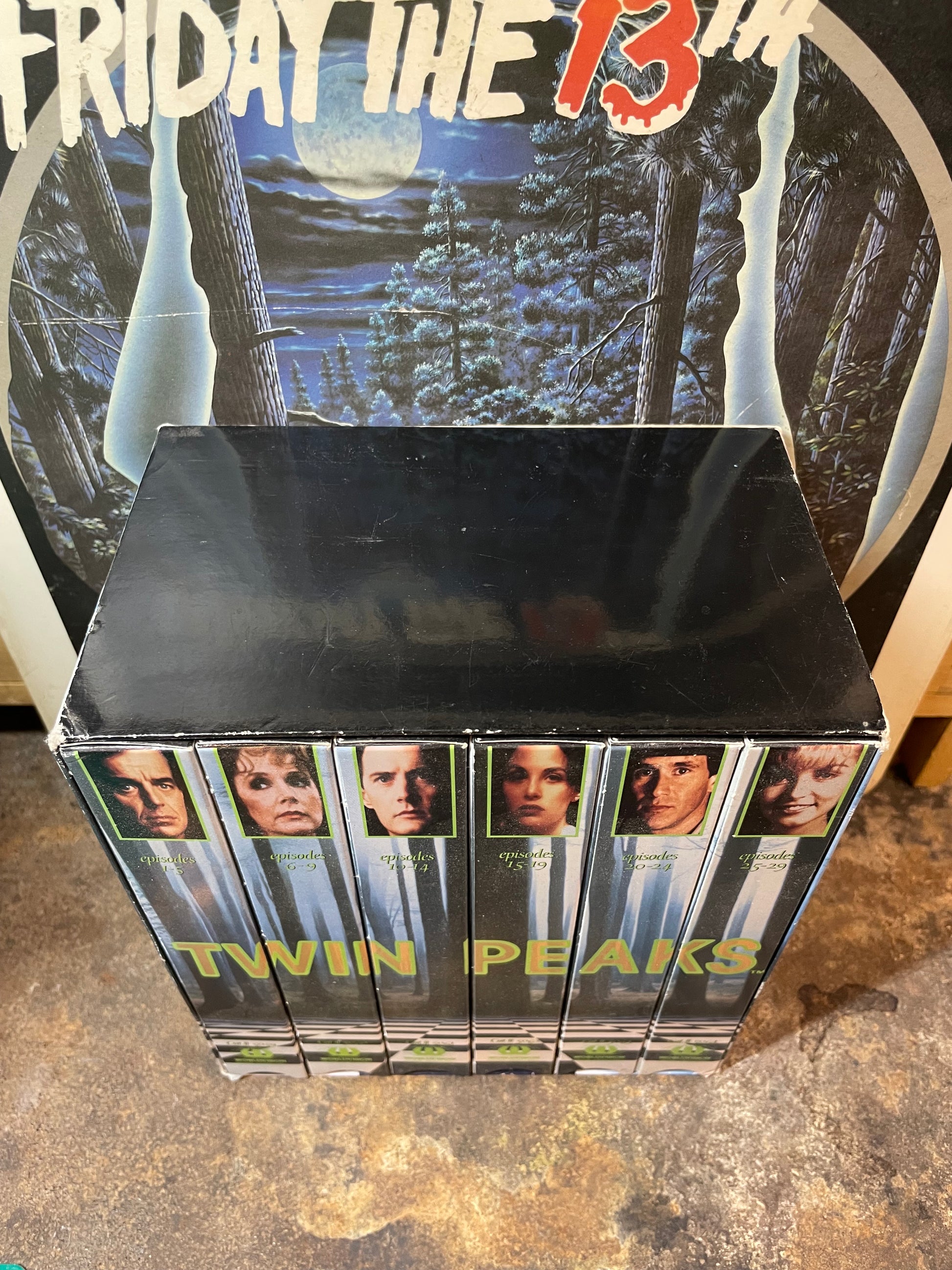 Twin Peaks Series Boxset Used VHS