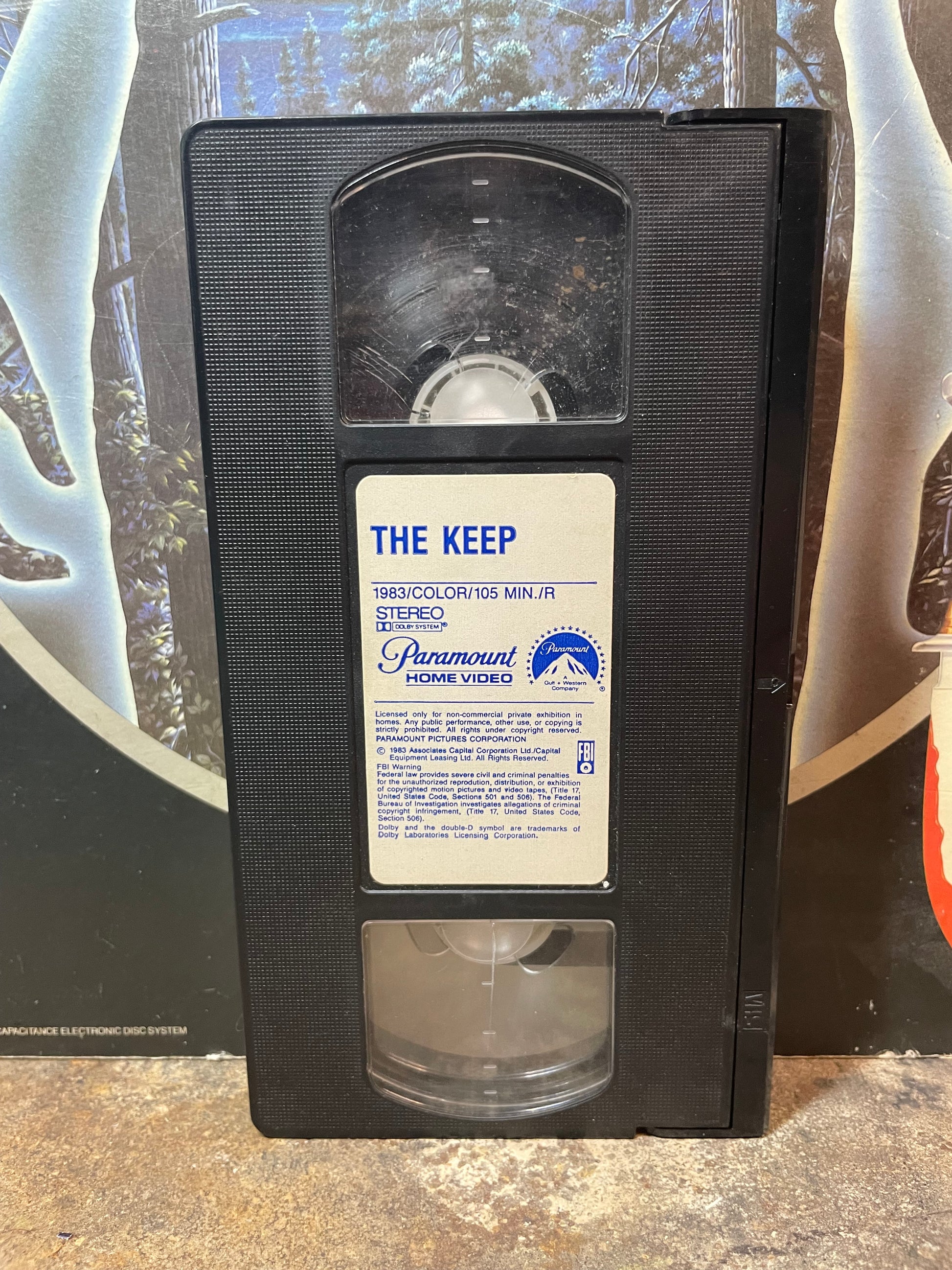 The Keep Used VHS