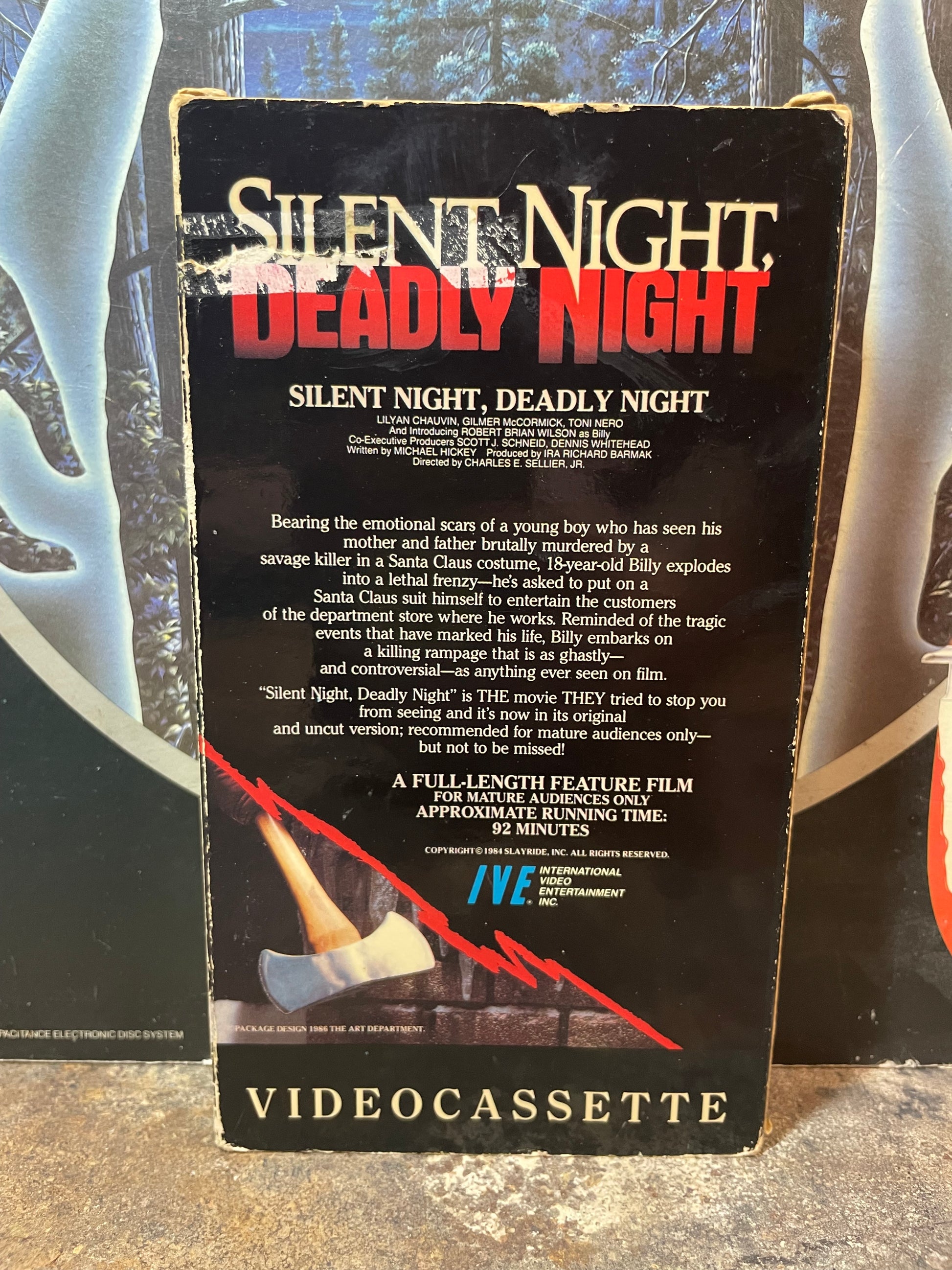 Silent Night Deadly Night is Used VHS