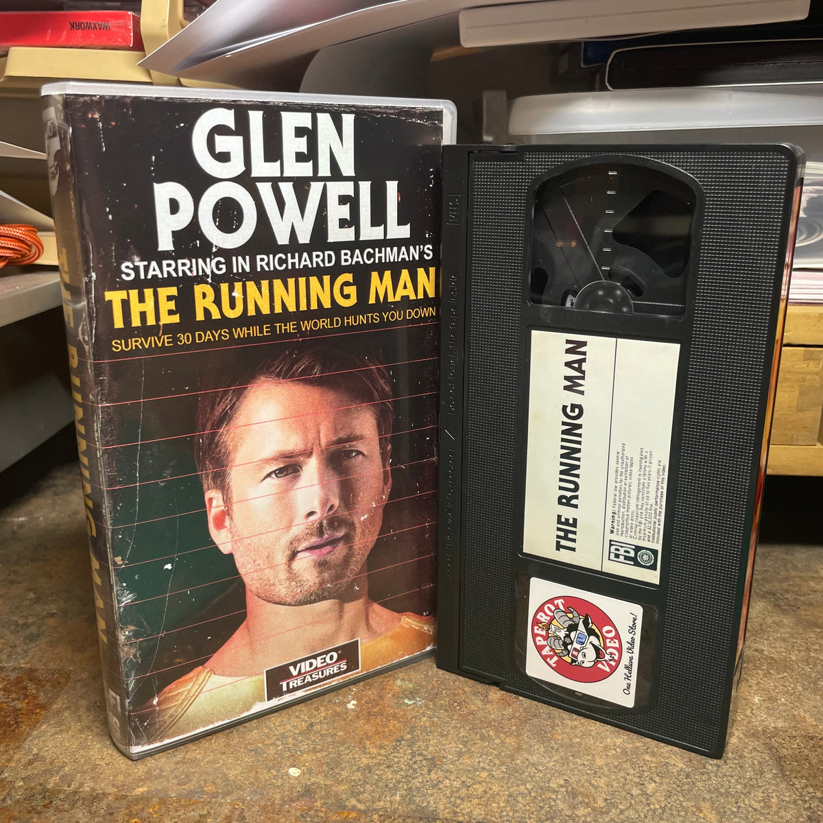 The Running Man VHS Artifact