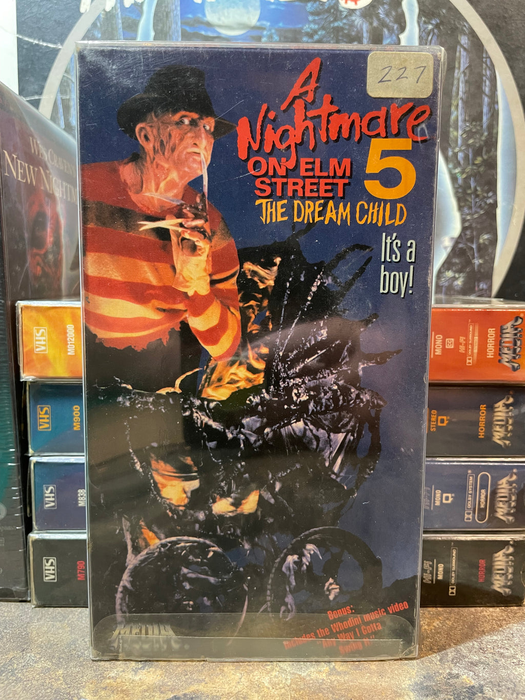 A Nightmare On Elm Street Media Set Used VHS