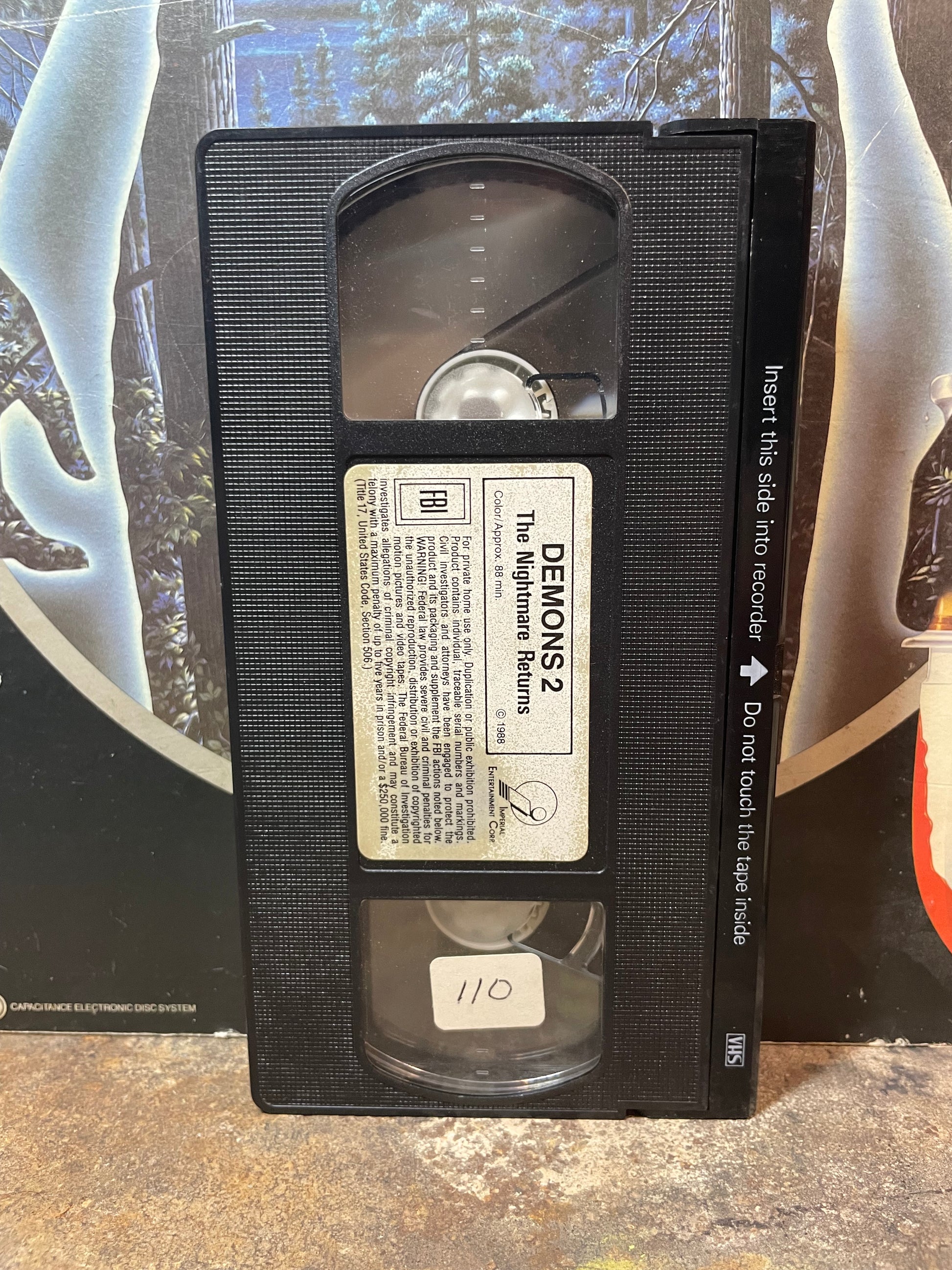 Demons 2 Used VHS
