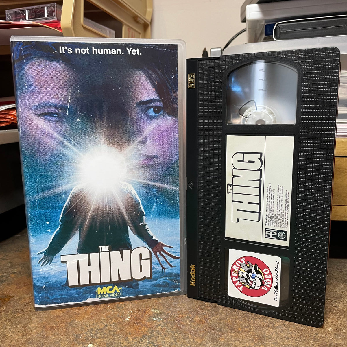 The Thing 2011 VHS Artifact