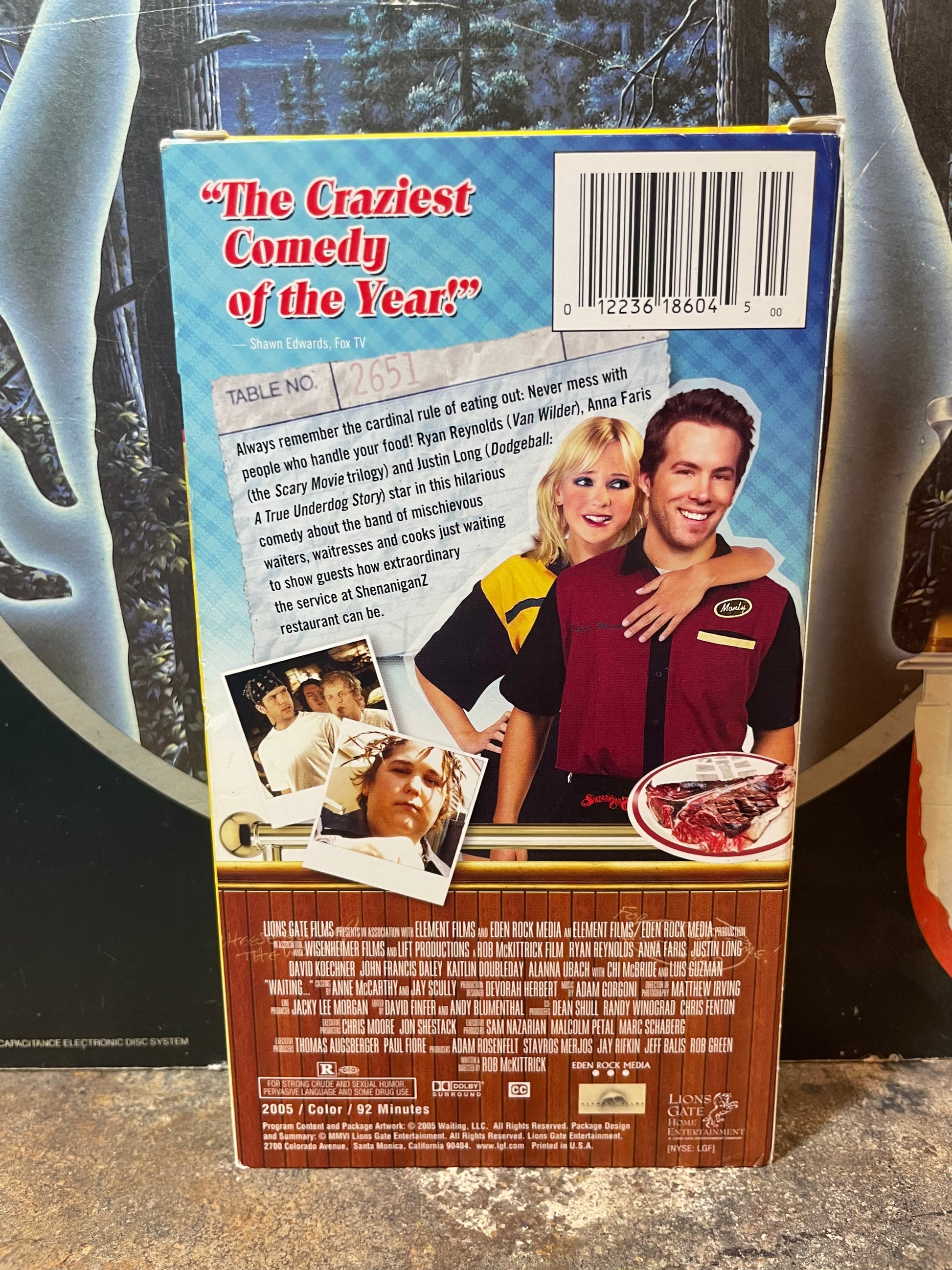 Waiting Used VHS