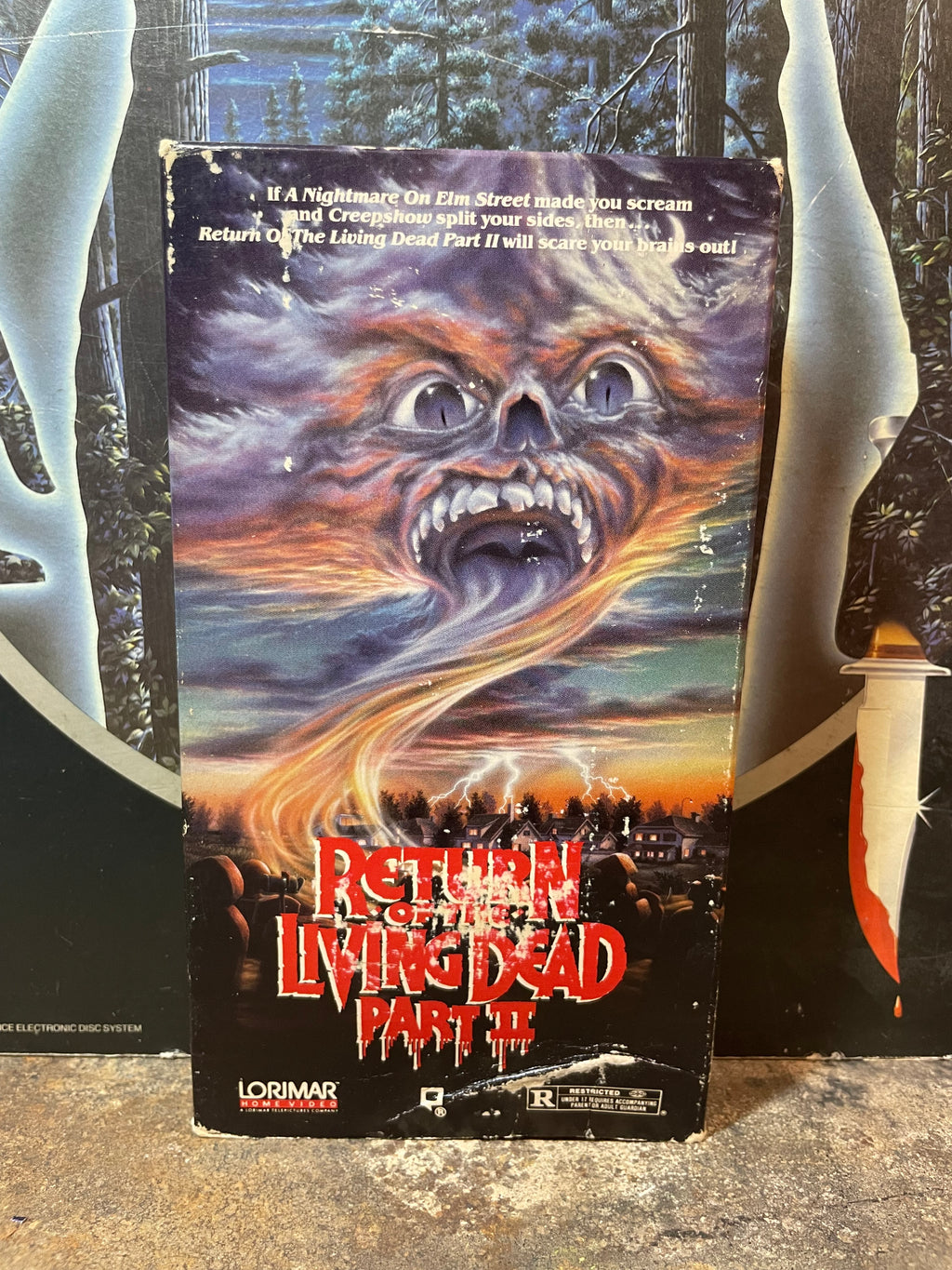 Return Of The Living Dead 2 Used VHS
