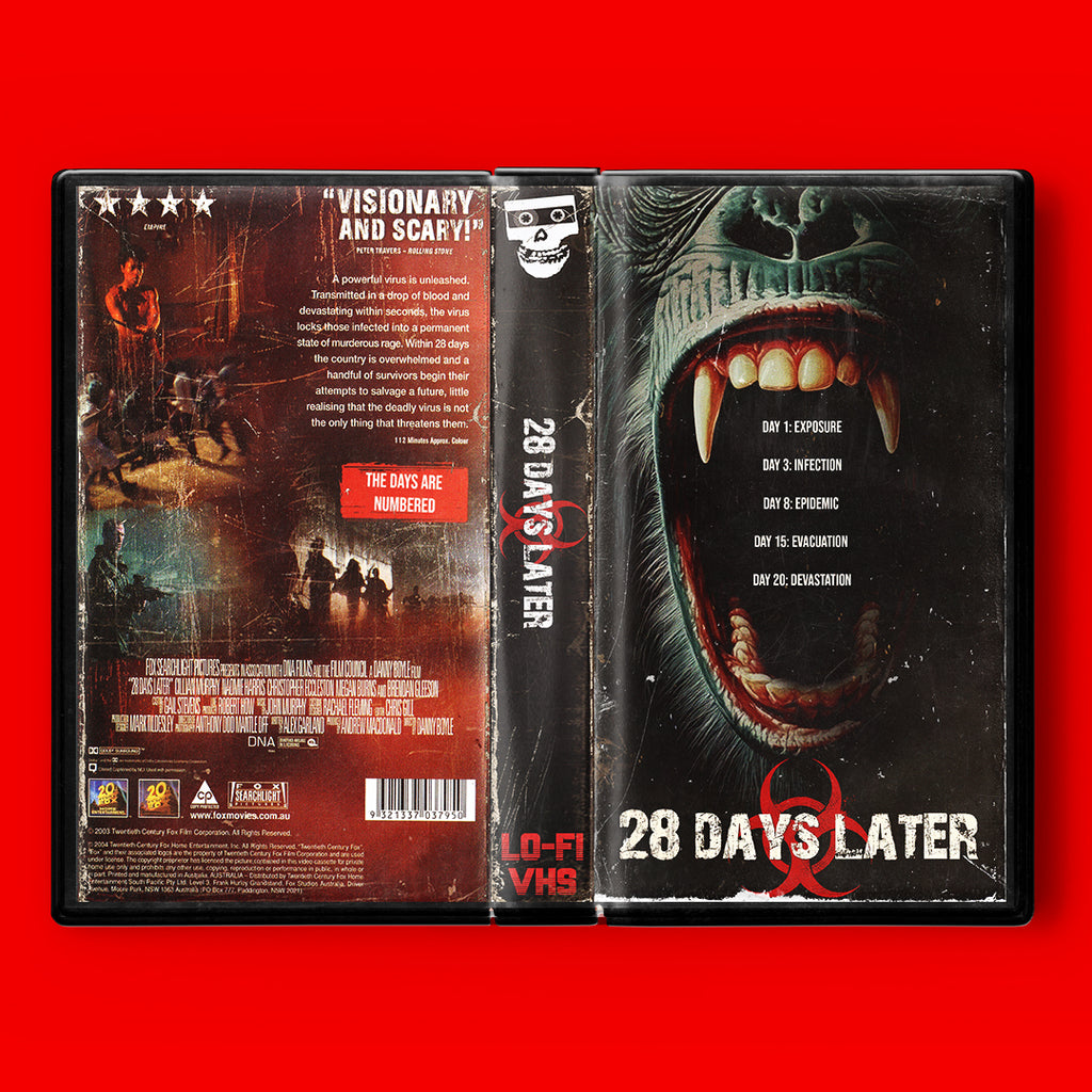 28 Days Later VHS Artifact