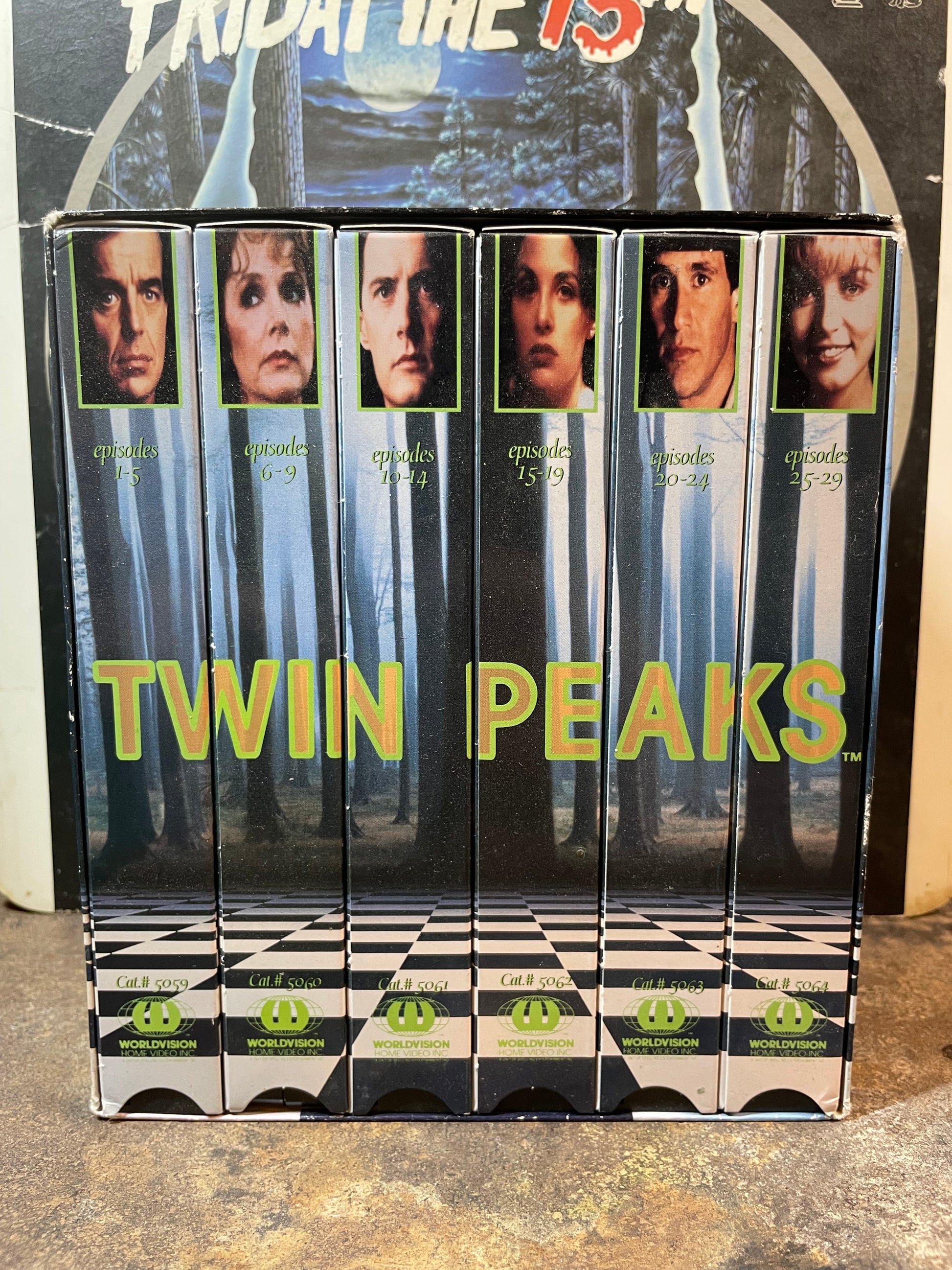 Twin Peaks Series Boxset Used VHS