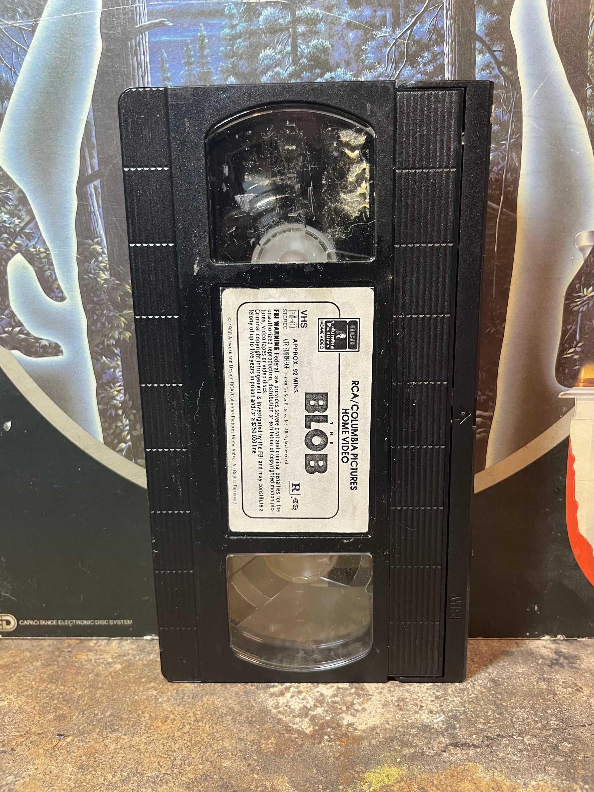 The Blob Used VHS