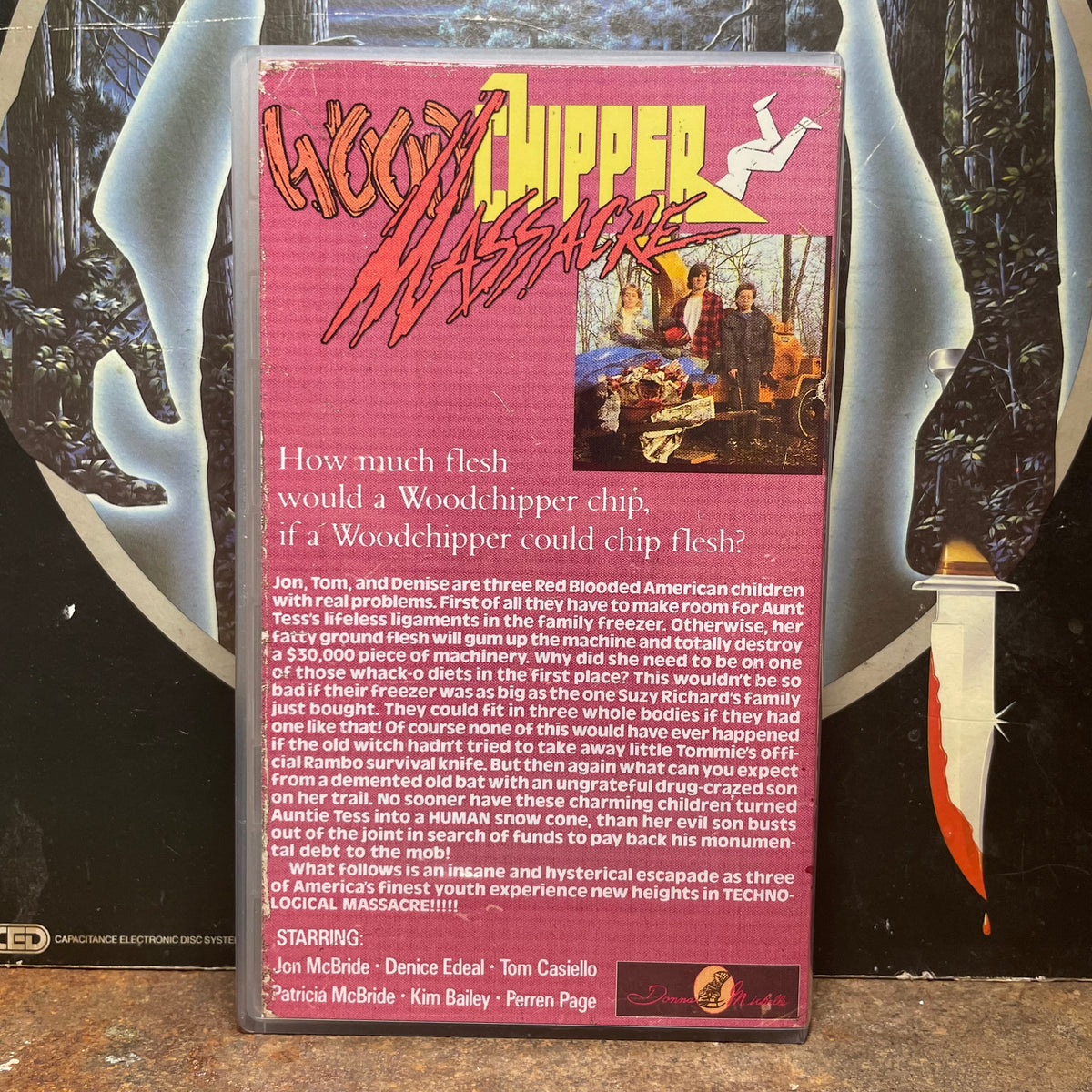 Woodchipper Massacre VHS Artifact