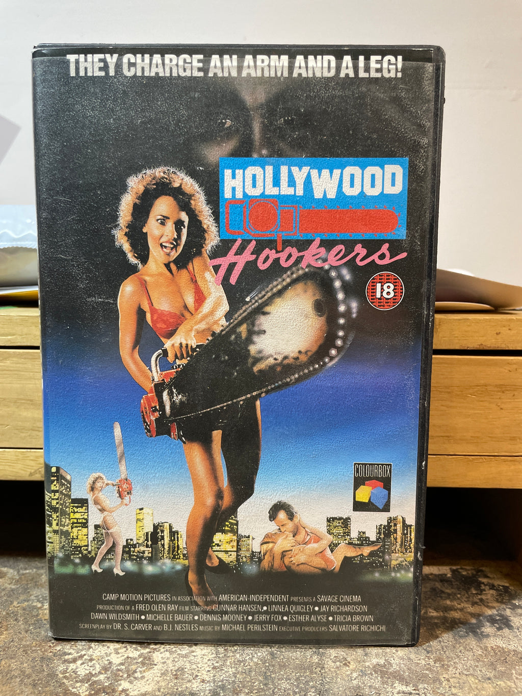Hollywood Chainsaw Hookers Used VHS