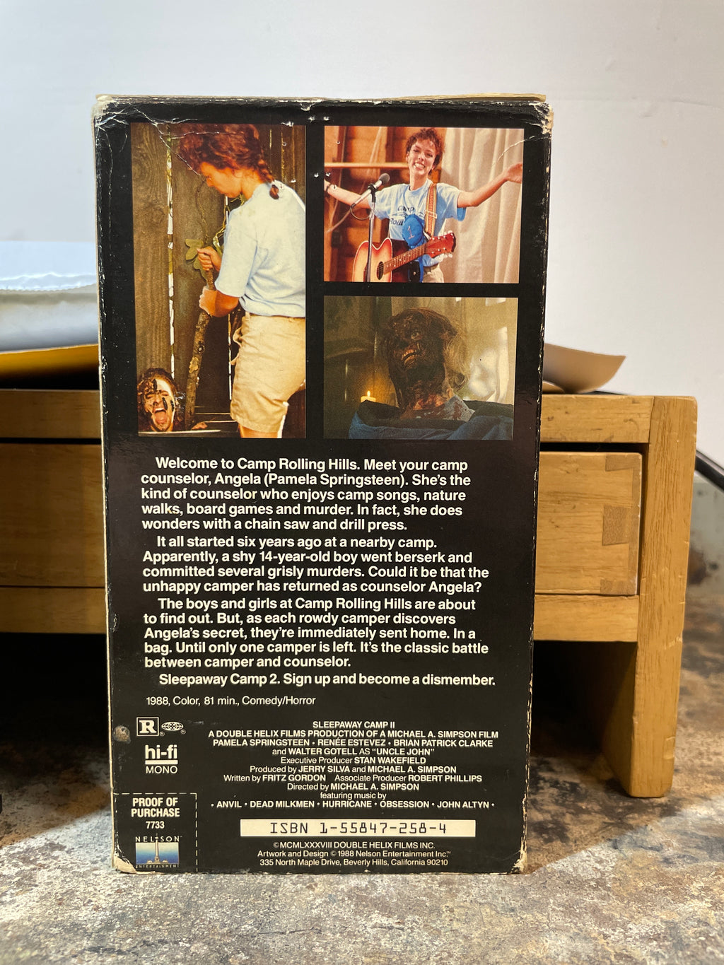 Sleepaway Camp 2 Unhappy Campers Used VHS