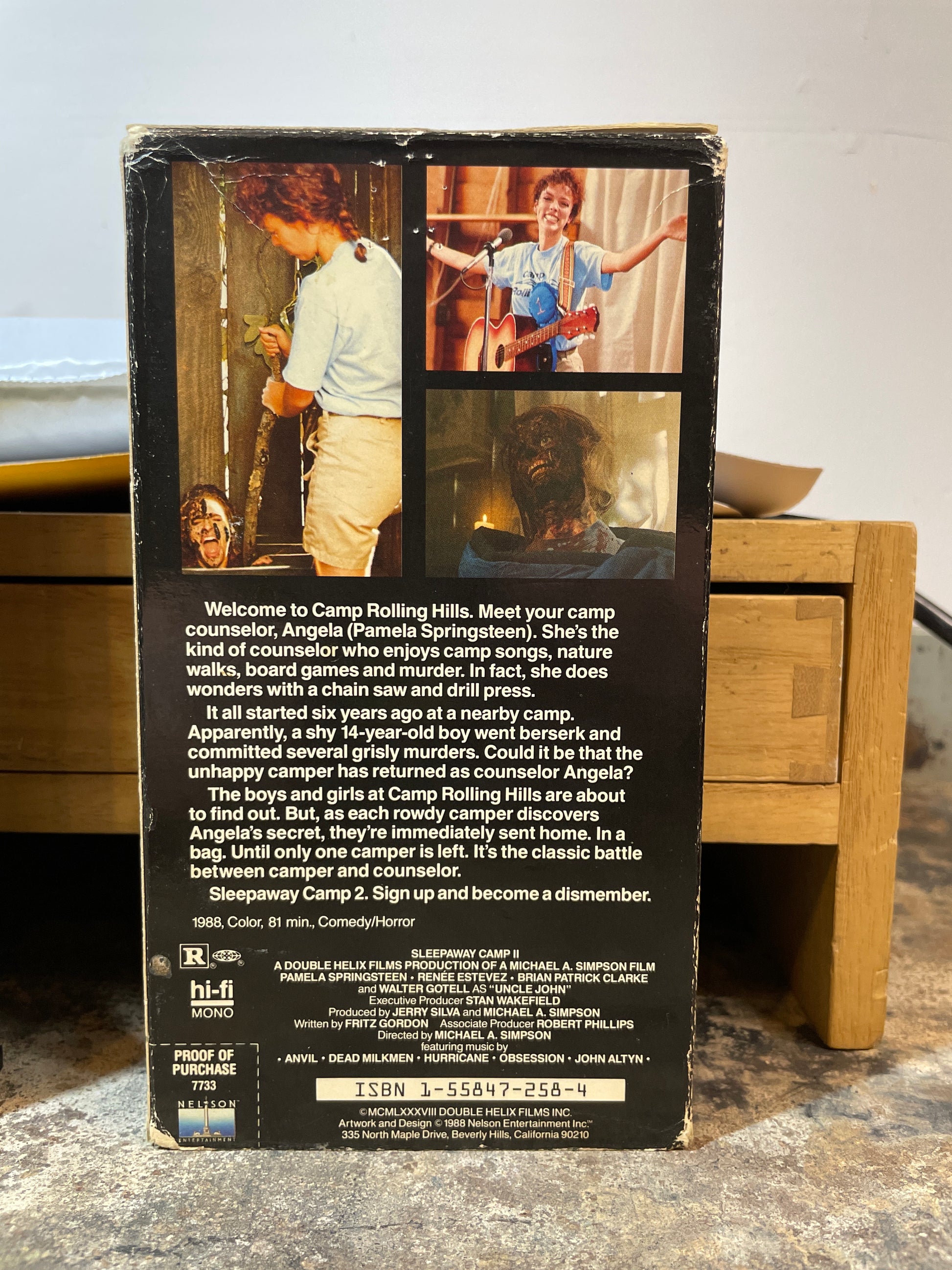 Sleepaway Camp 2 Unhappy Campers Used VHS
