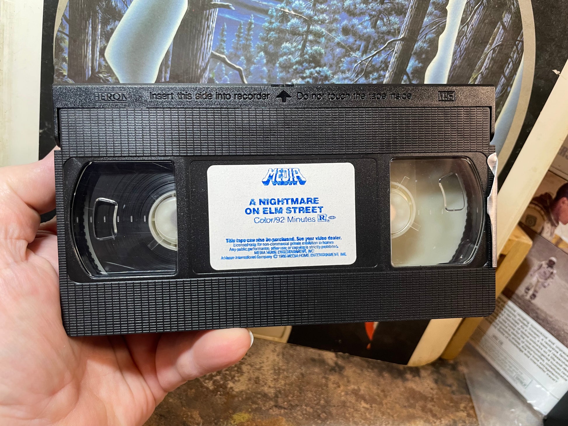 A Nightmare On Elm Street Media Set Used VHS