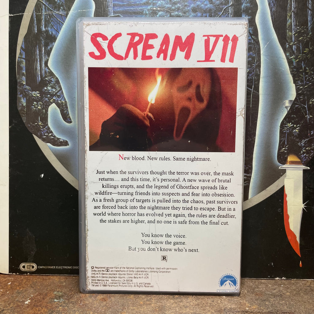 Scream 7 VHS Artifact