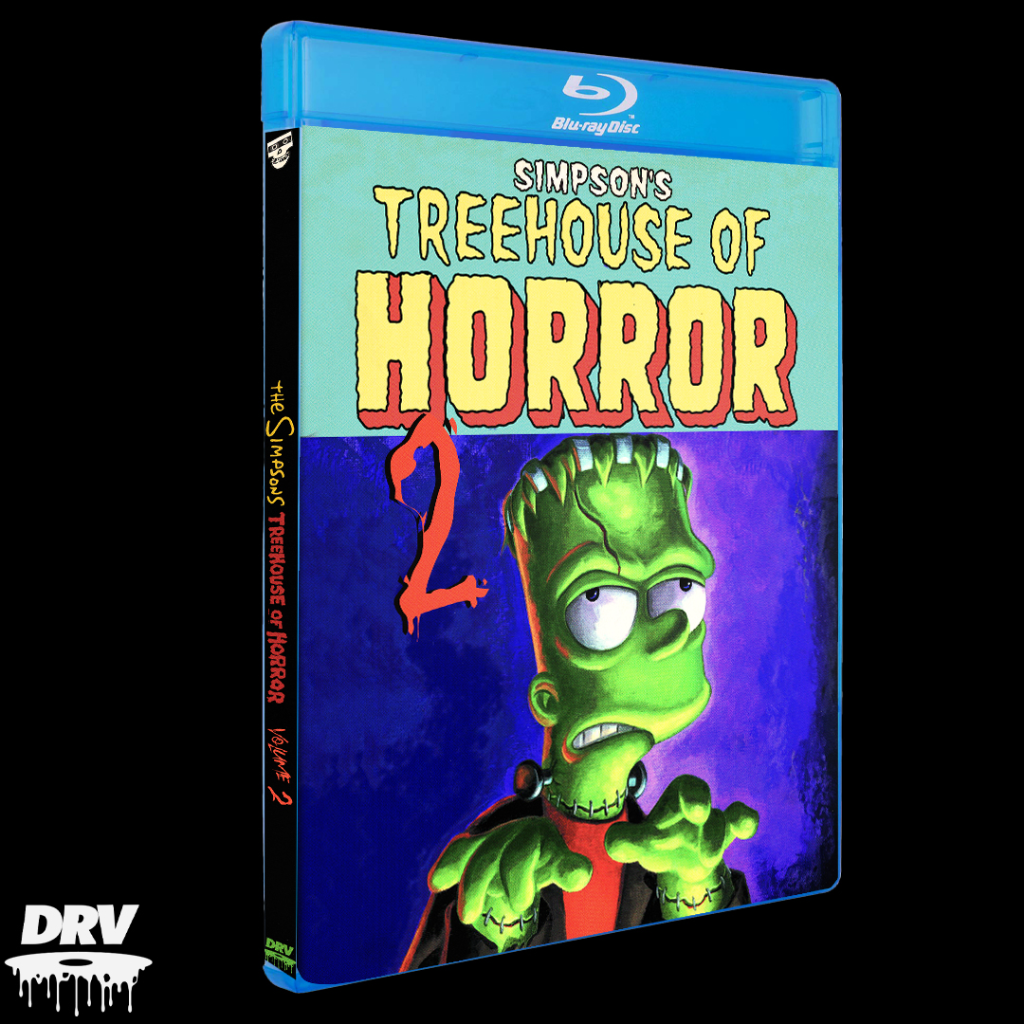 The Simpson’s Treehouse Of Horror Volume Two Custom Blu Ray BD-R