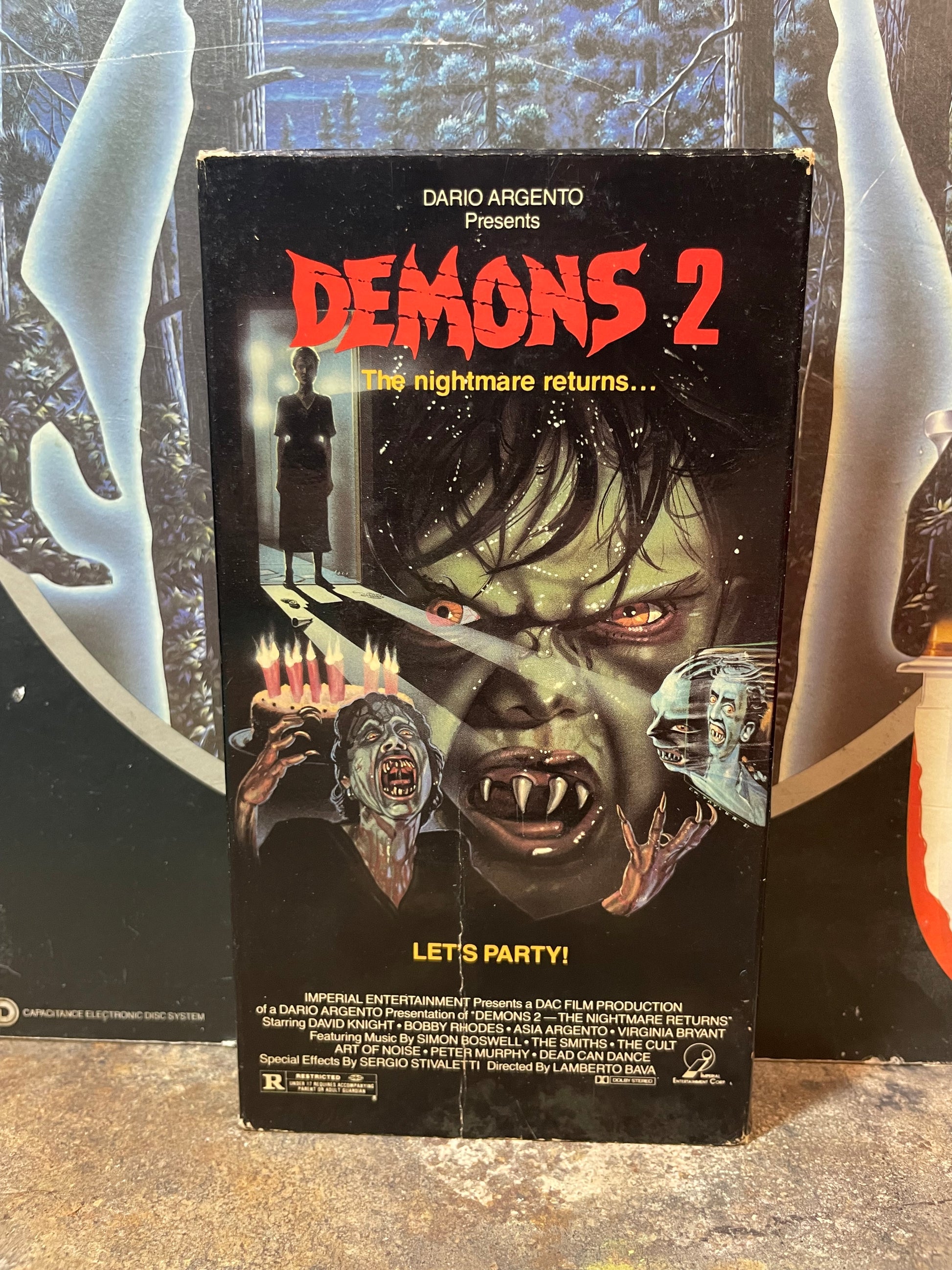 Demons 2 Used VHS