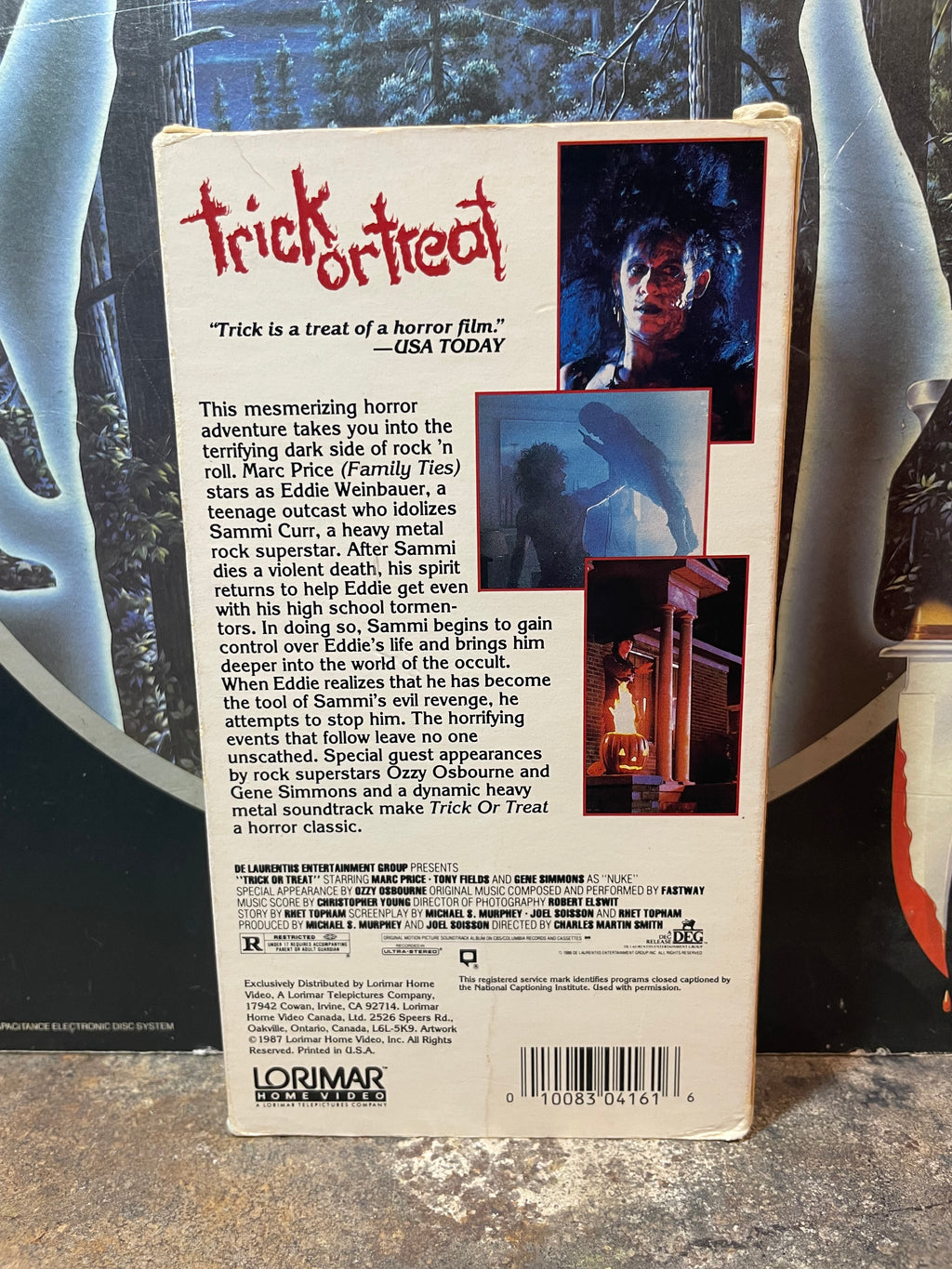Trick Or Treat Used VHS