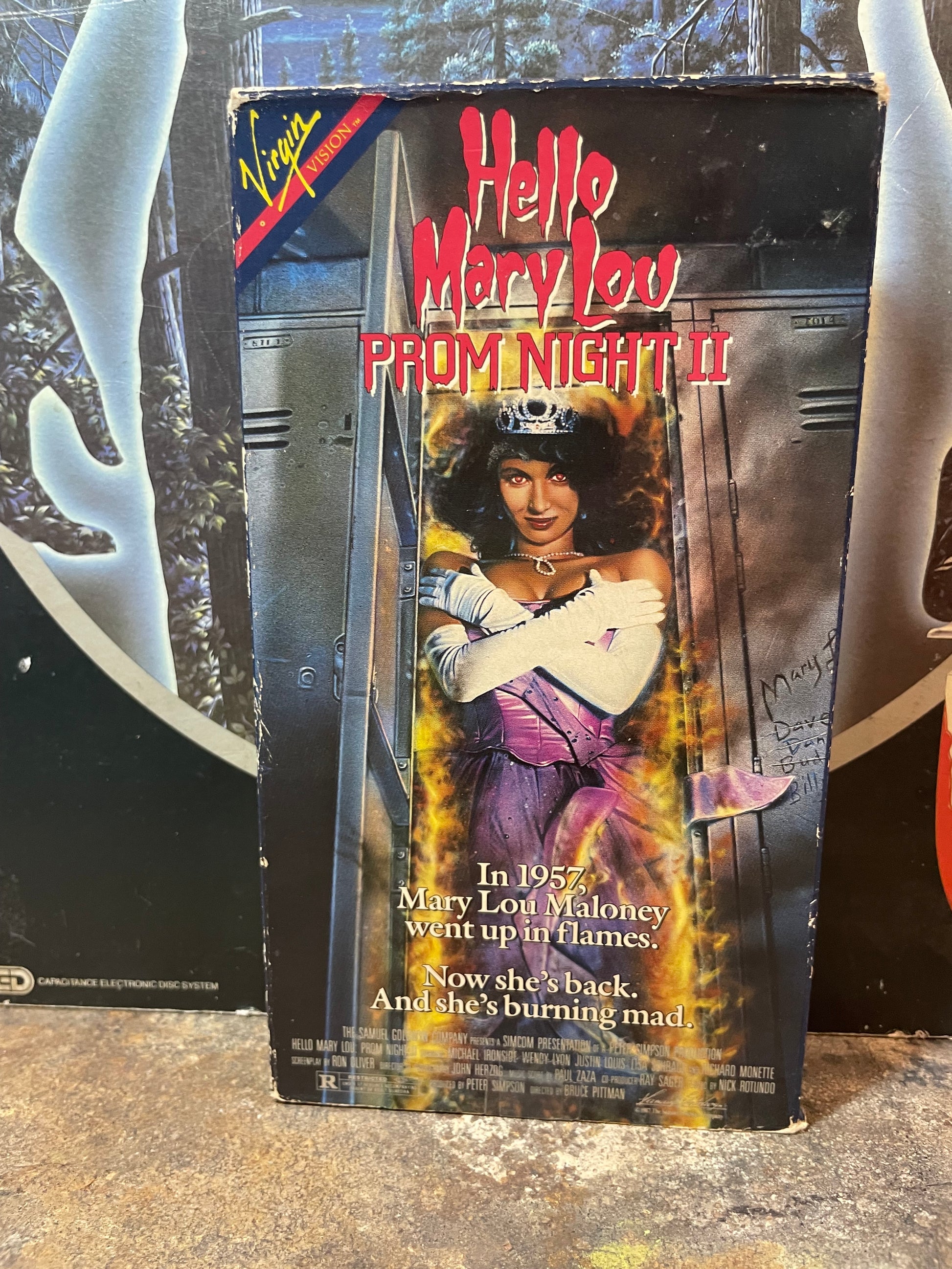 Hello Mary Lou Prom Night 2 Used VHS