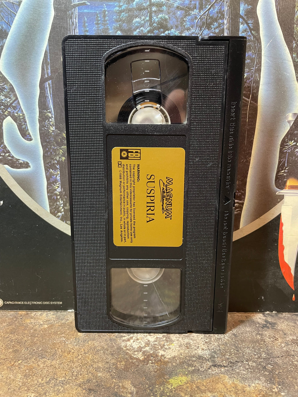 Suspiria Used VHS