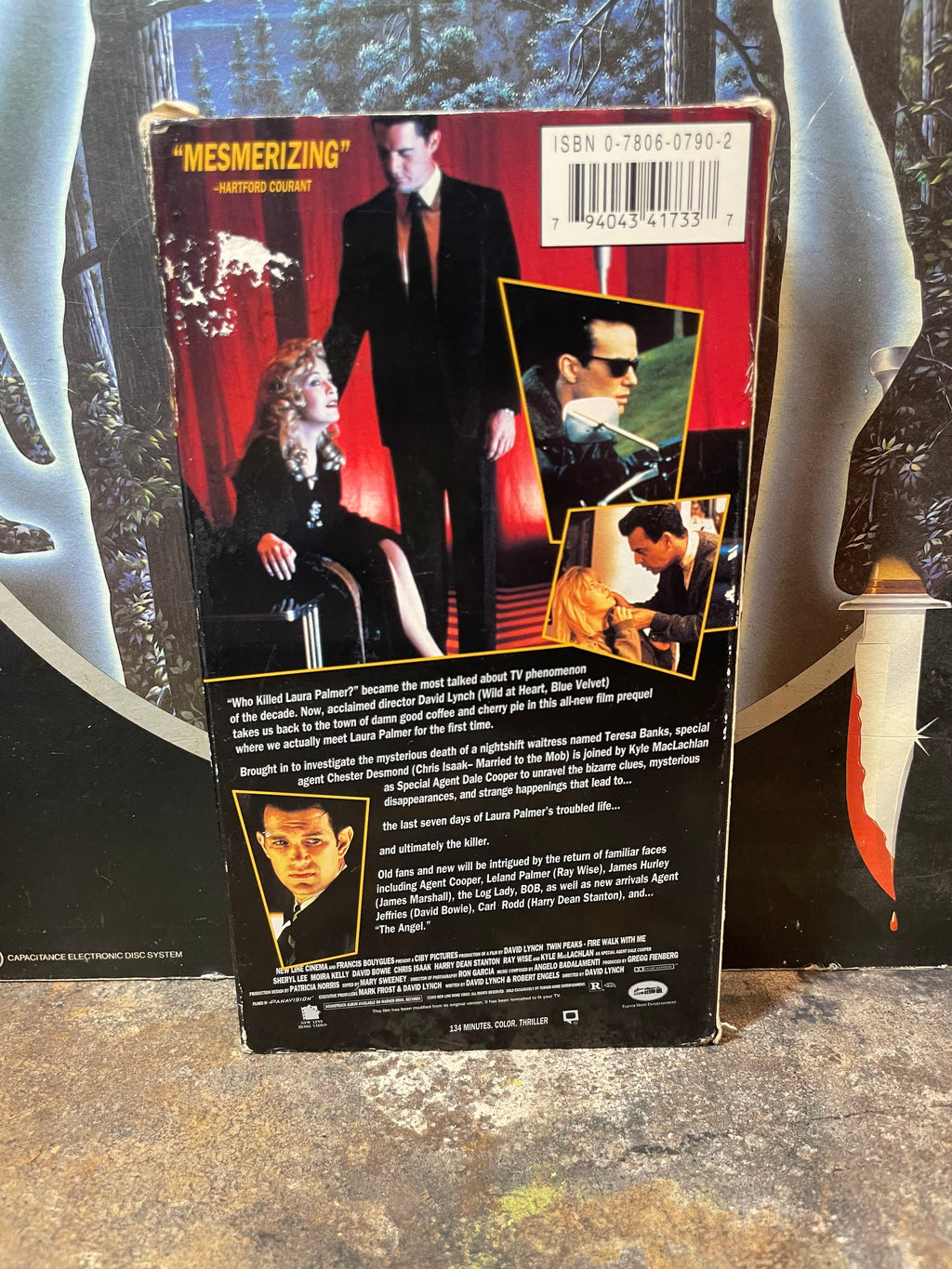 Twin Peaks Fire Walk With Me Used VHS