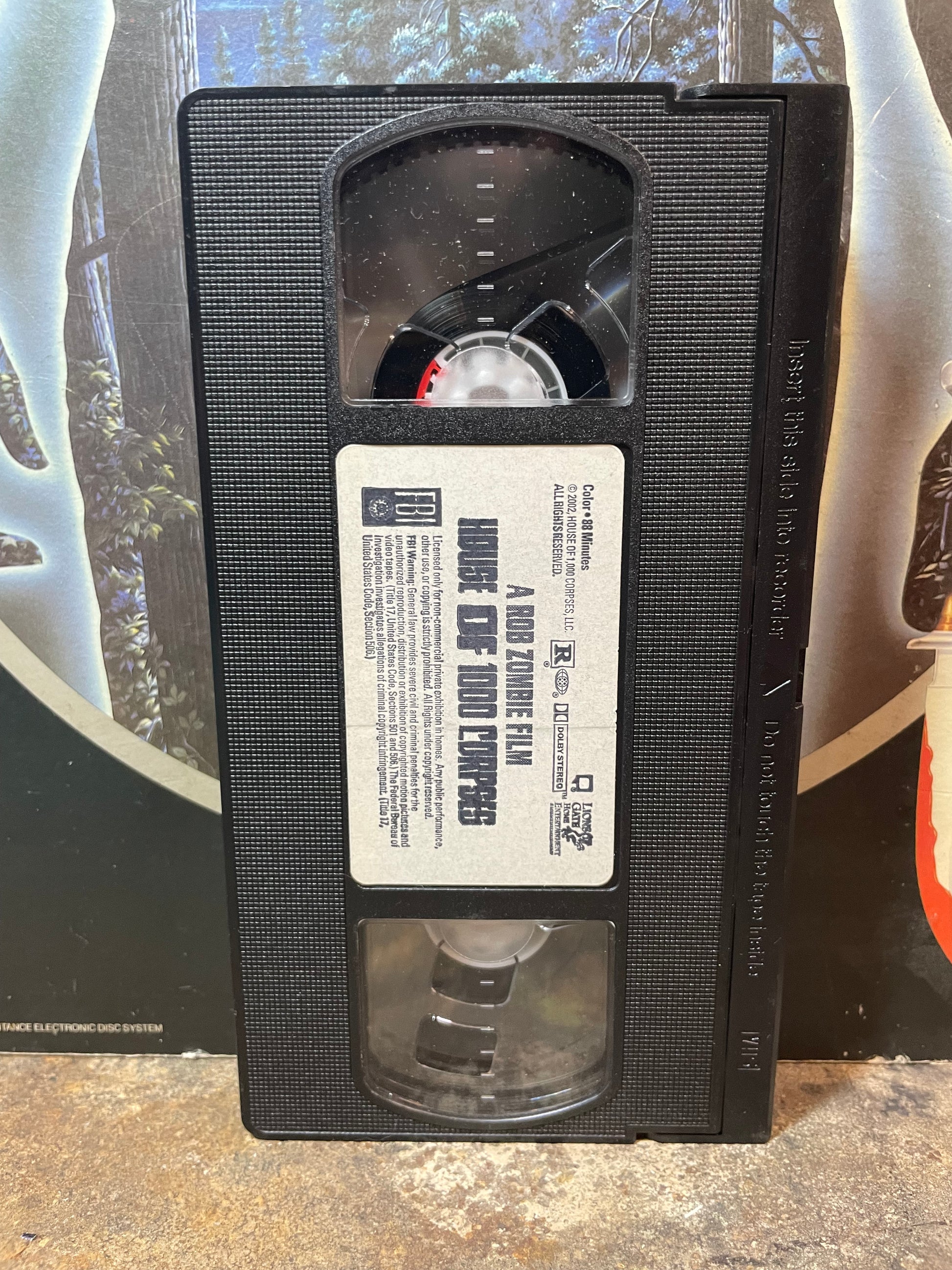 House Of 1,000 Corpses Used VHS