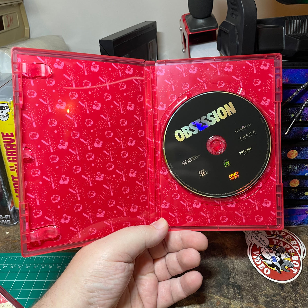 Obsession Replacement DVD Case & Artwork