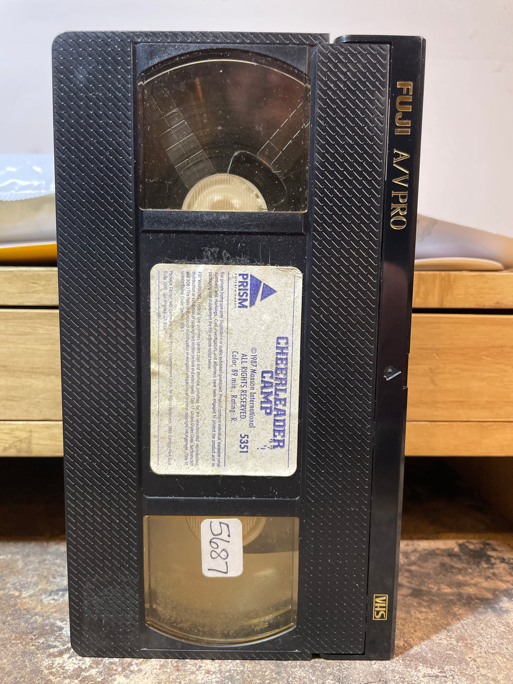 Cheerleader Camp Used VHS