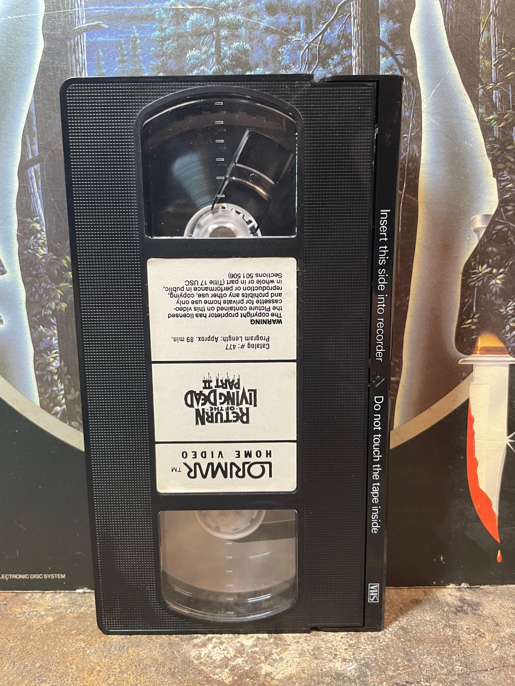 Return Of The Living Dead 2 Used VHS