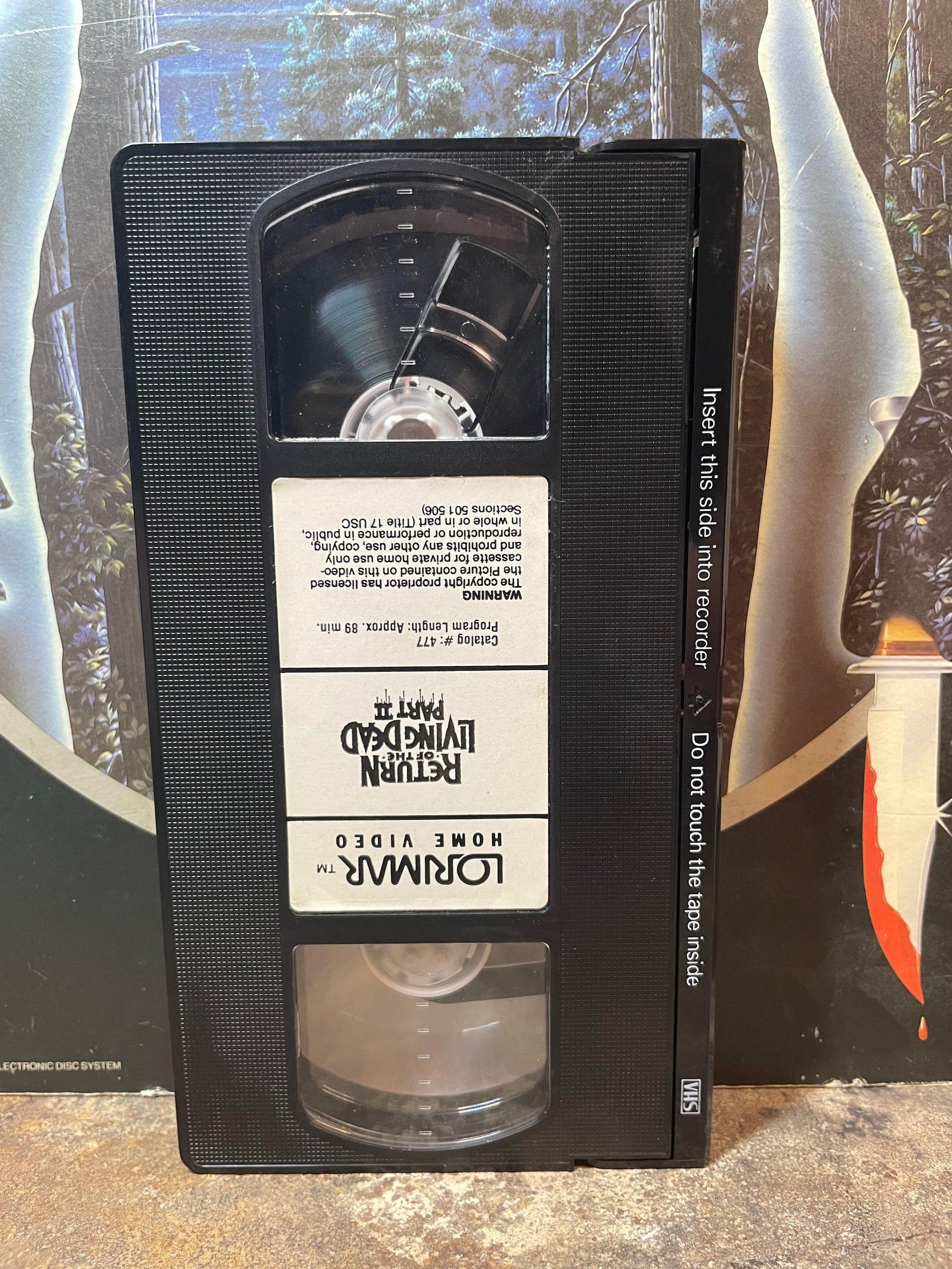 Return Of The Living Dead 2 Used VHS