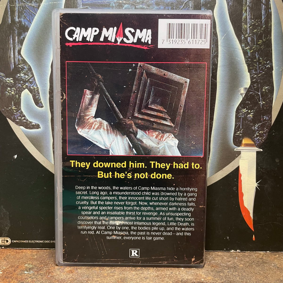 Teenage Sex and Death At Camp Miasma VHS Artifact