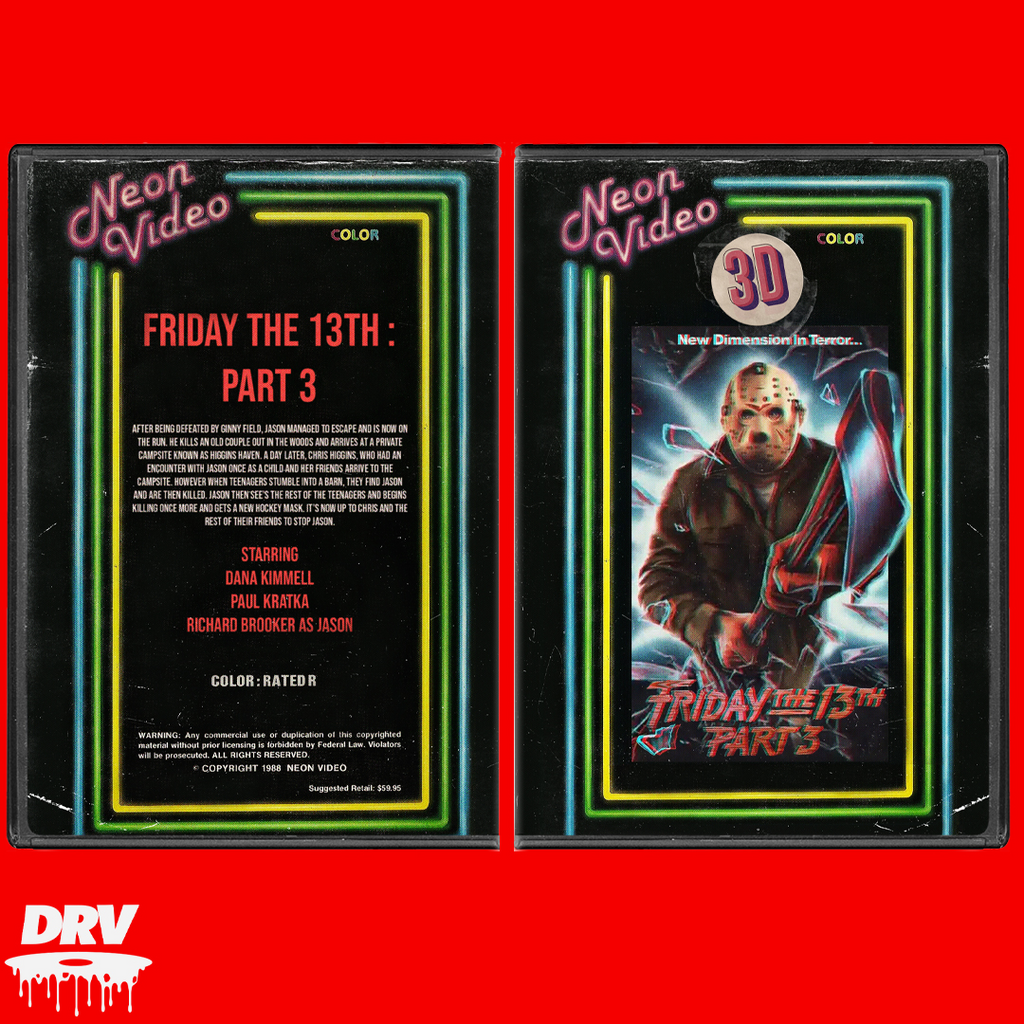 Friday The 13th Part lll In 3-D DVD