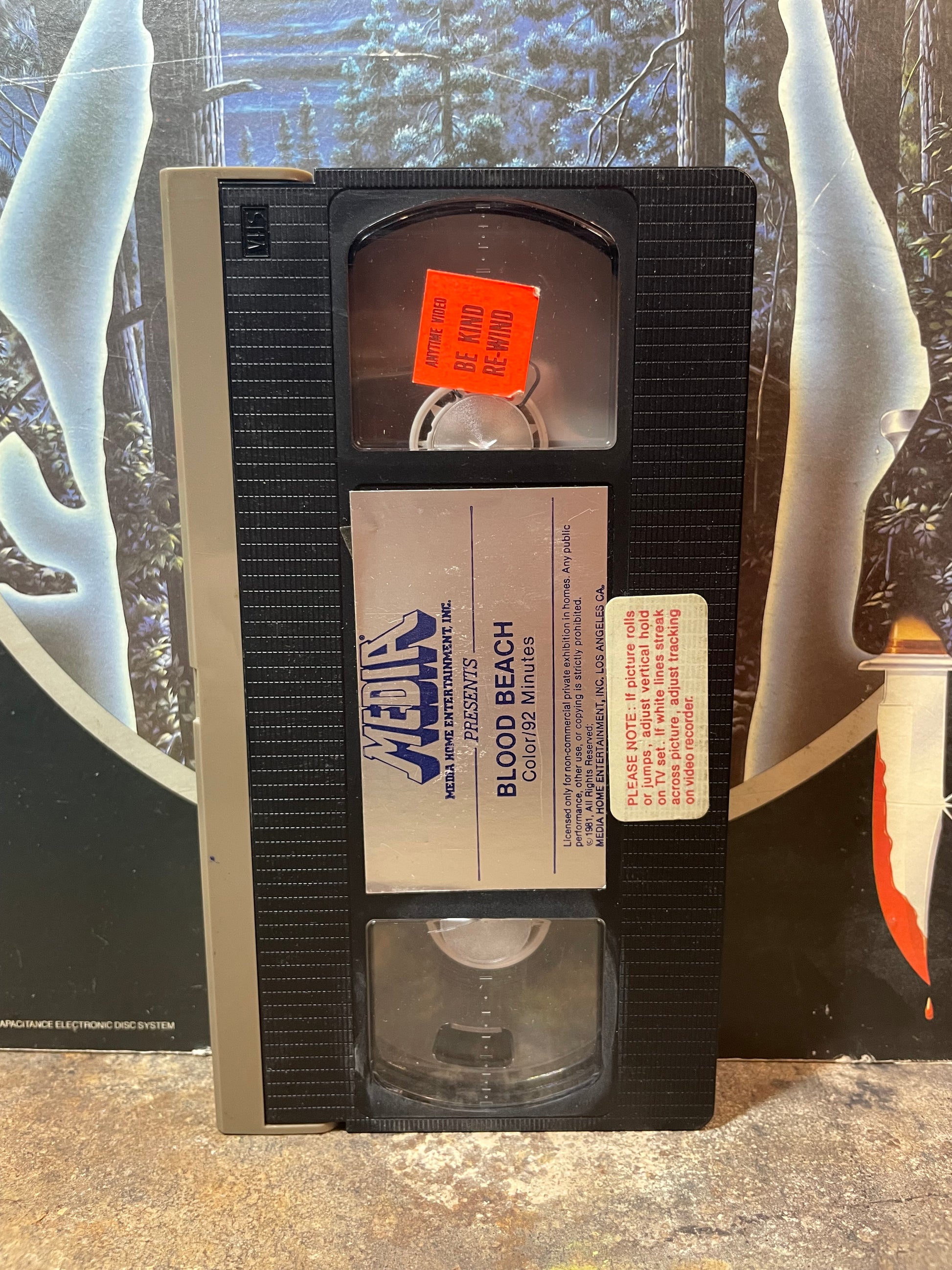 Blood Beach Used VHS