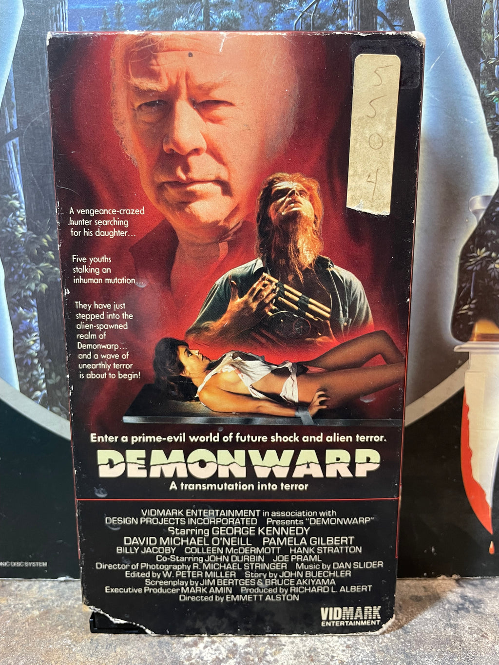Demonwarp Used VHS