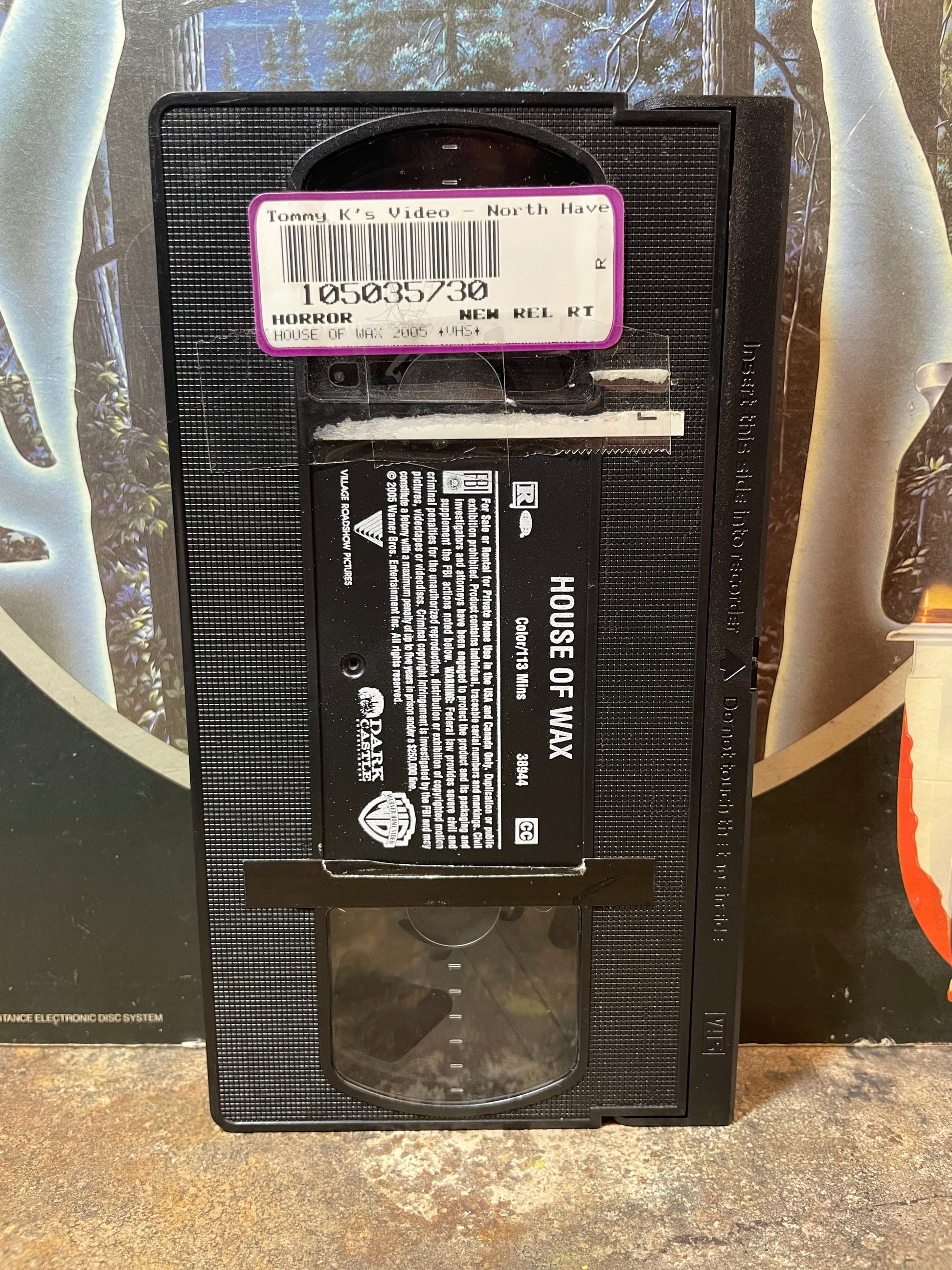 House Of Wax Used VHS