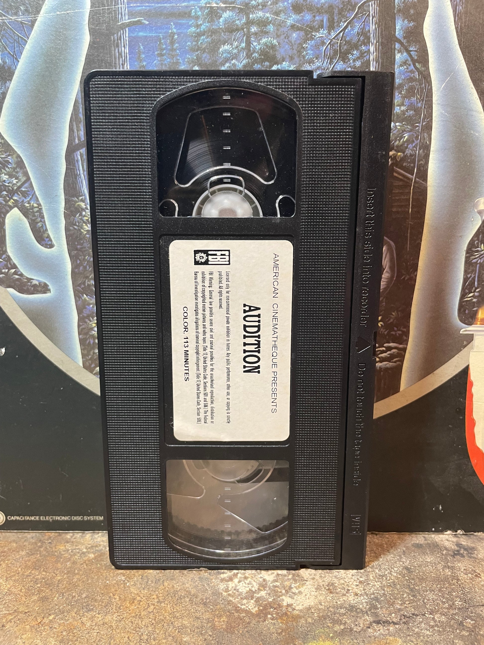 Audition Used VHS
