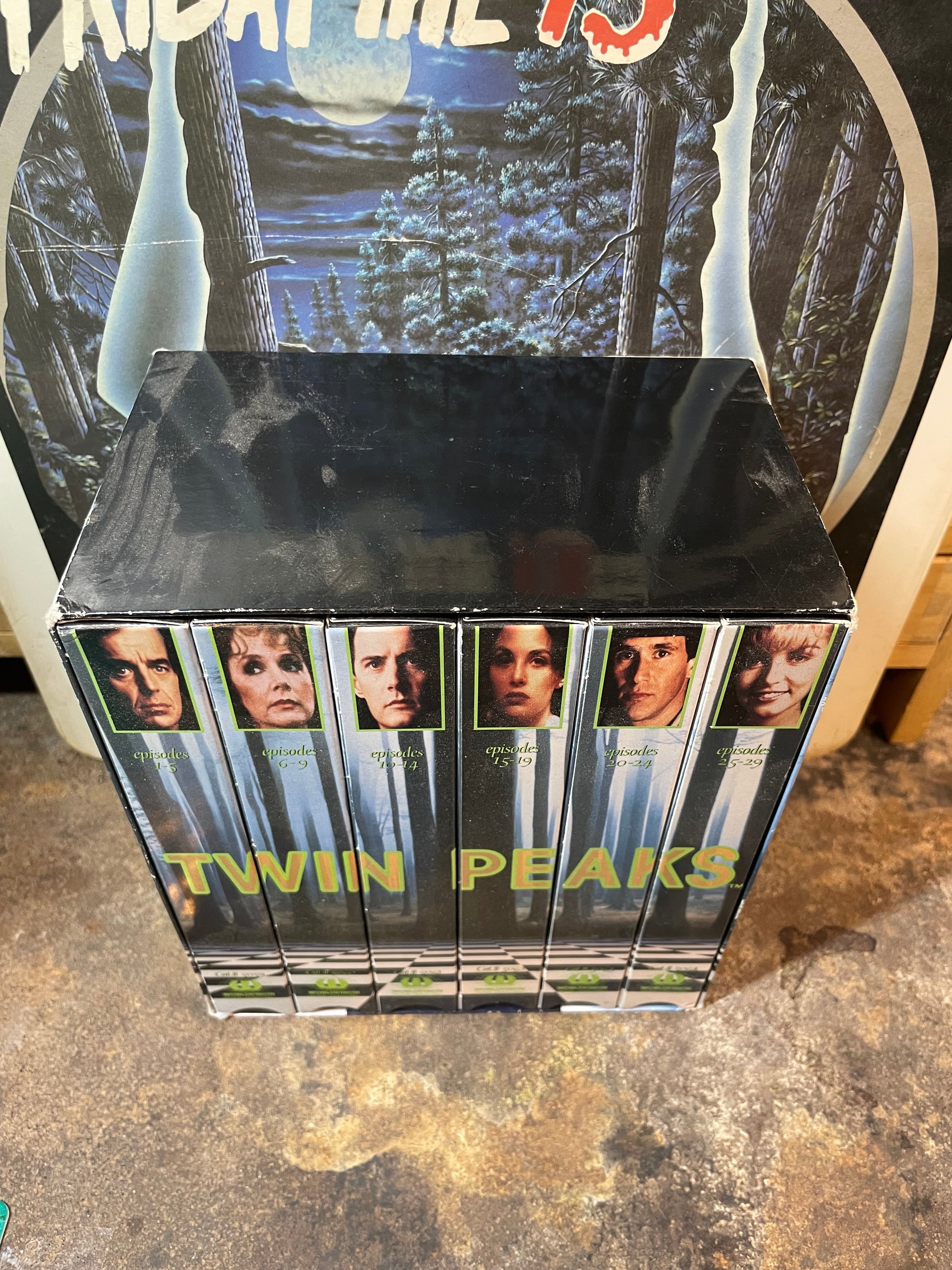 Twin Peaks Series Boxset Used VHS