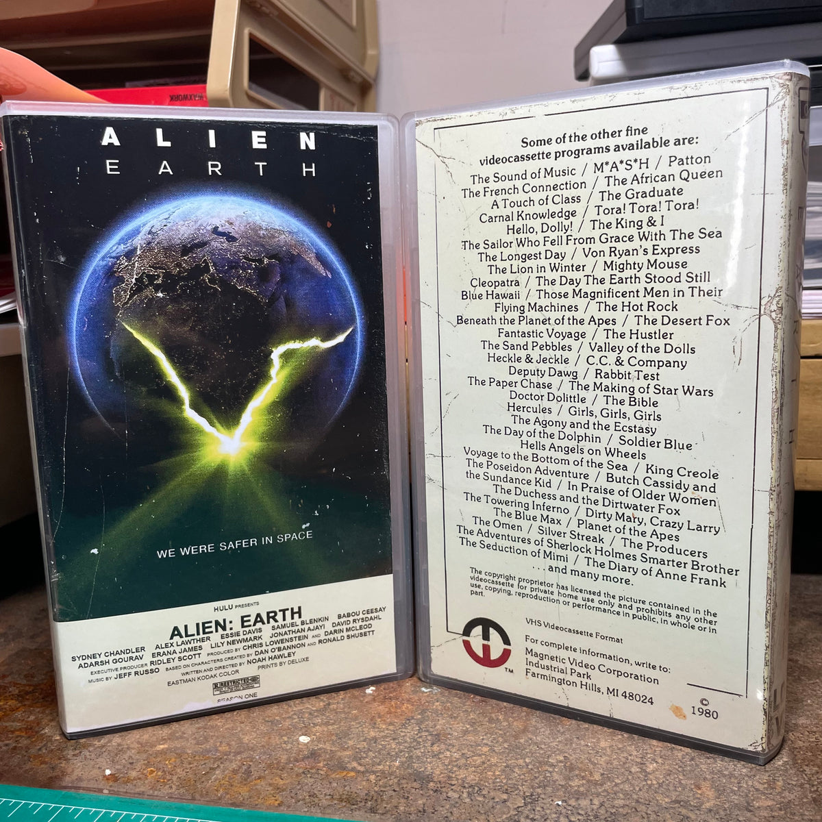 Alien: Earth Season One VHS Artifact