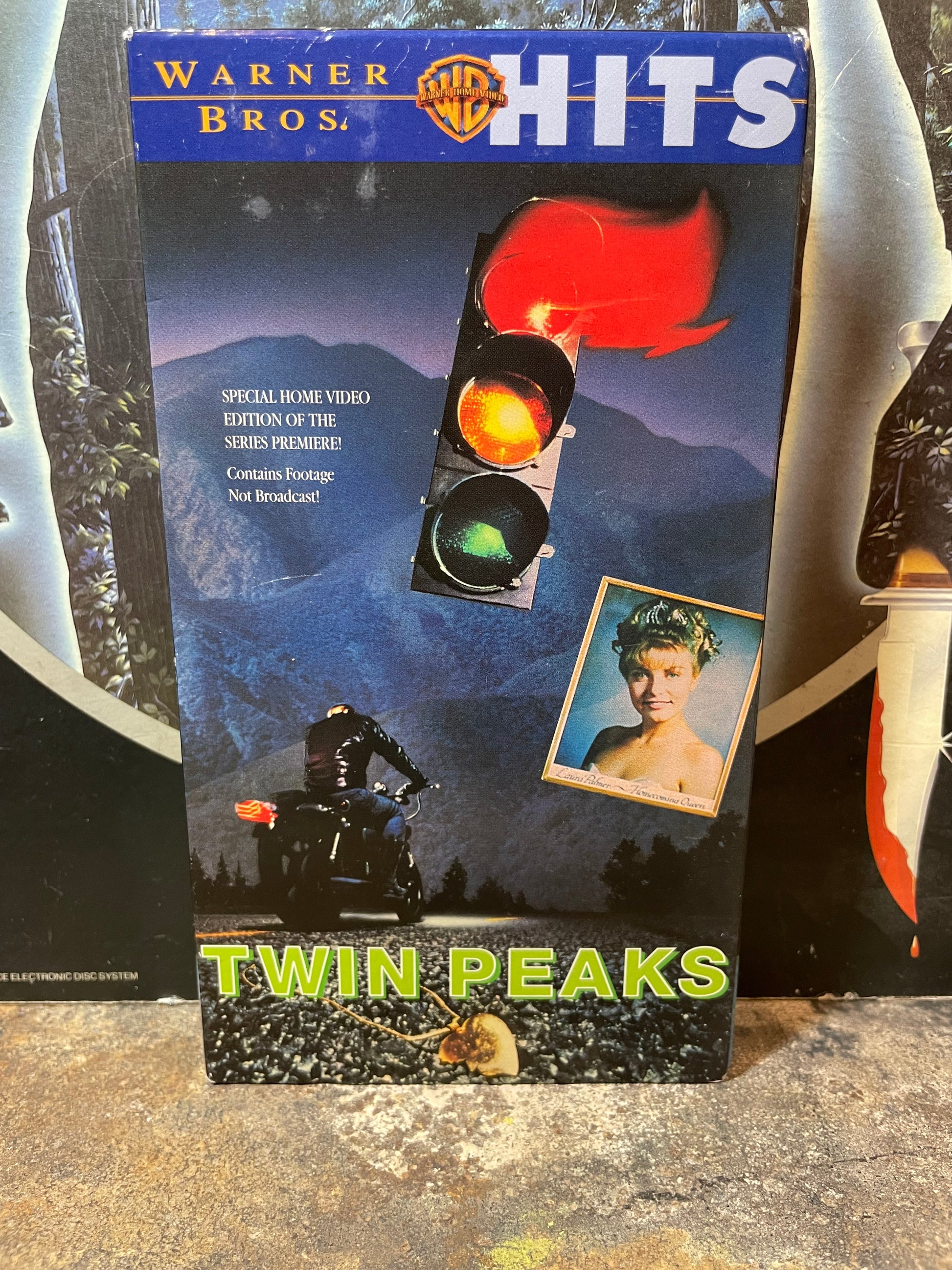 Twin Peaks Pilot Movie Used VHS