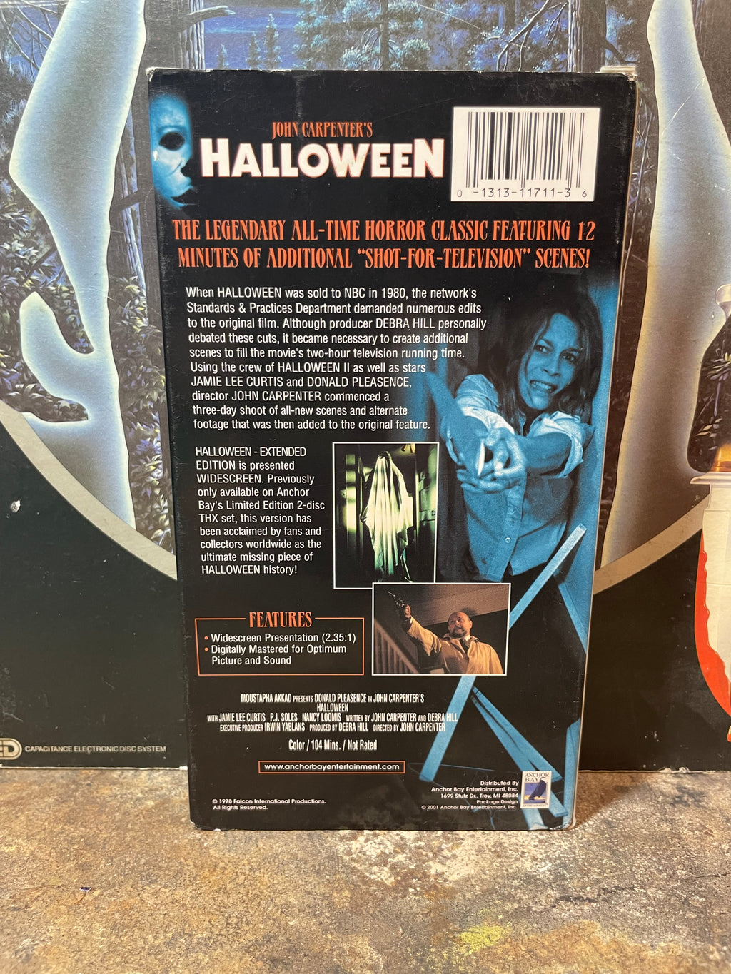 Halloween Extended Cut Used VHS
