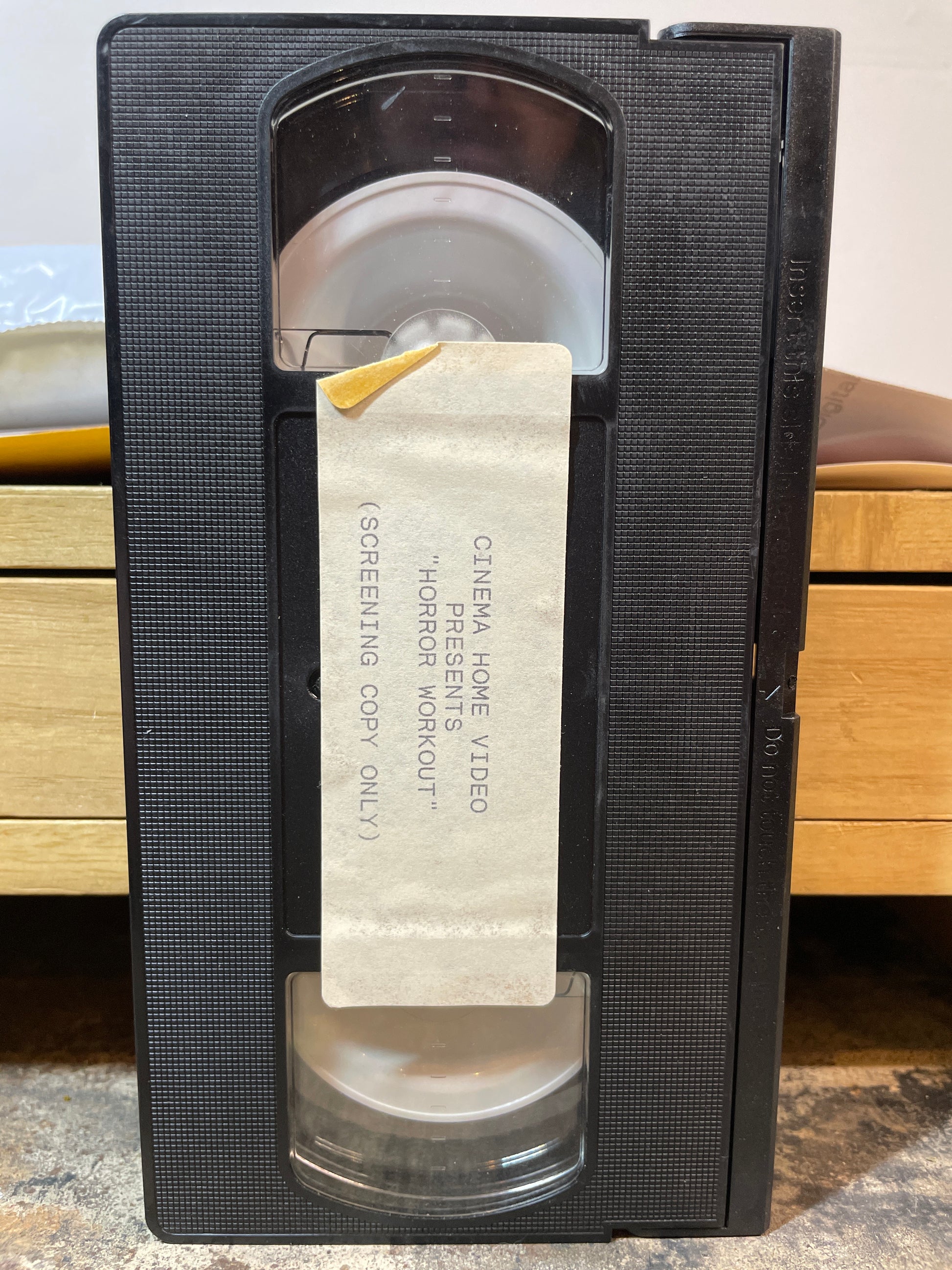 Linnea Quigley’s Horror Workout Promo Screener Used VHS