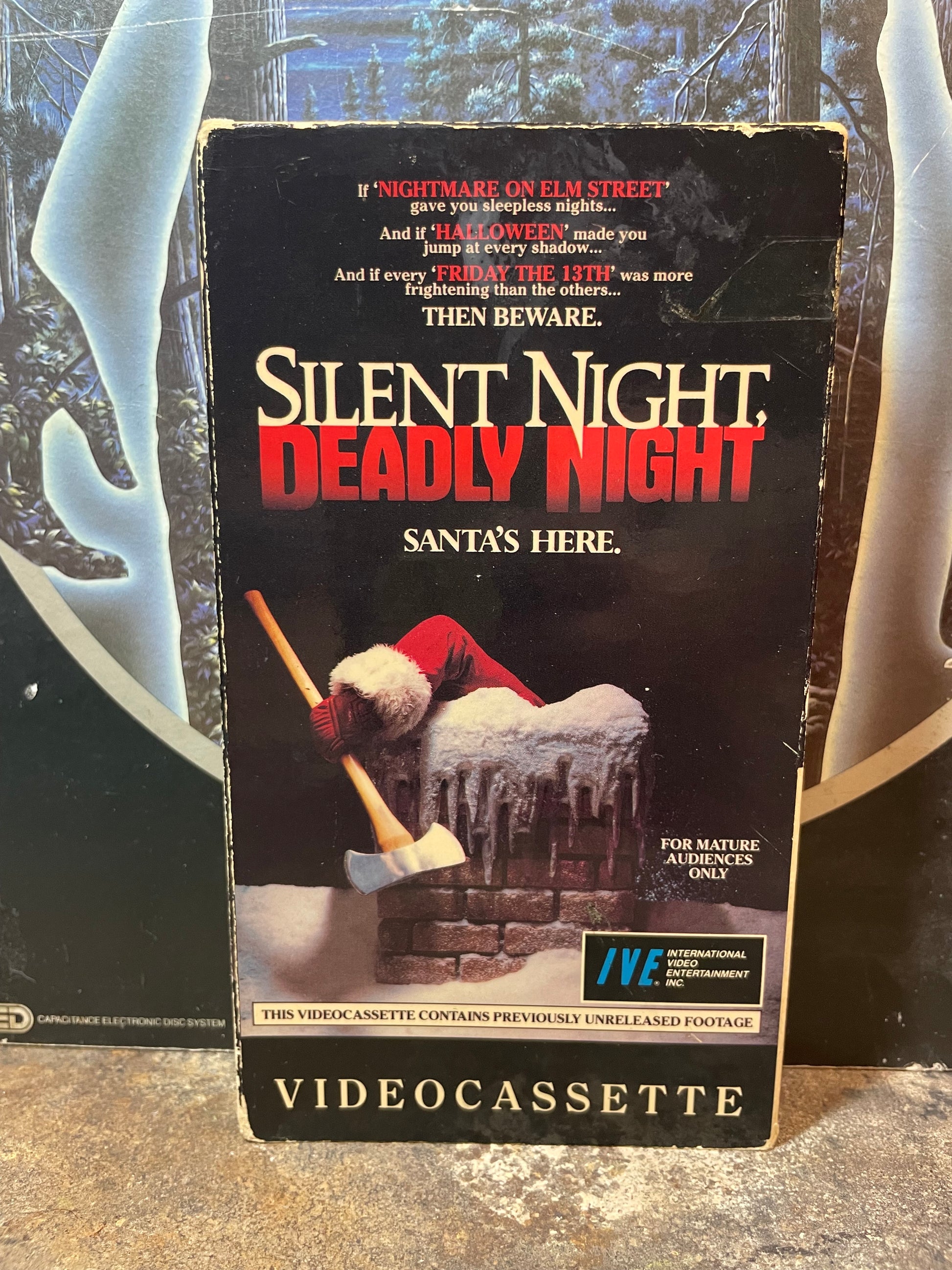 Silent Night Deadly Night is Used VHS