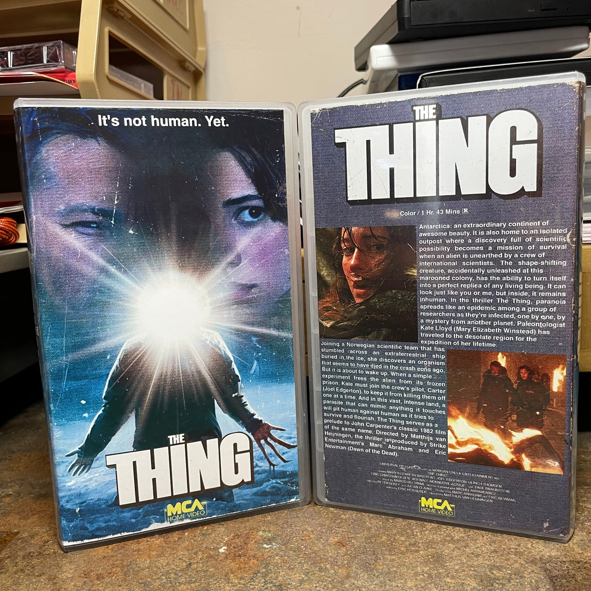 The Thing 2011 VHS Artifact