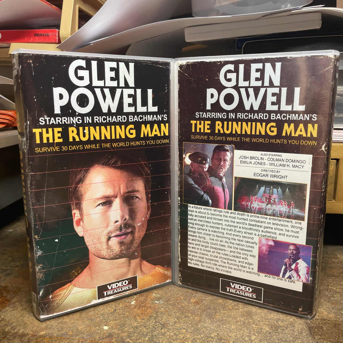 The Running Man VHS Artifact