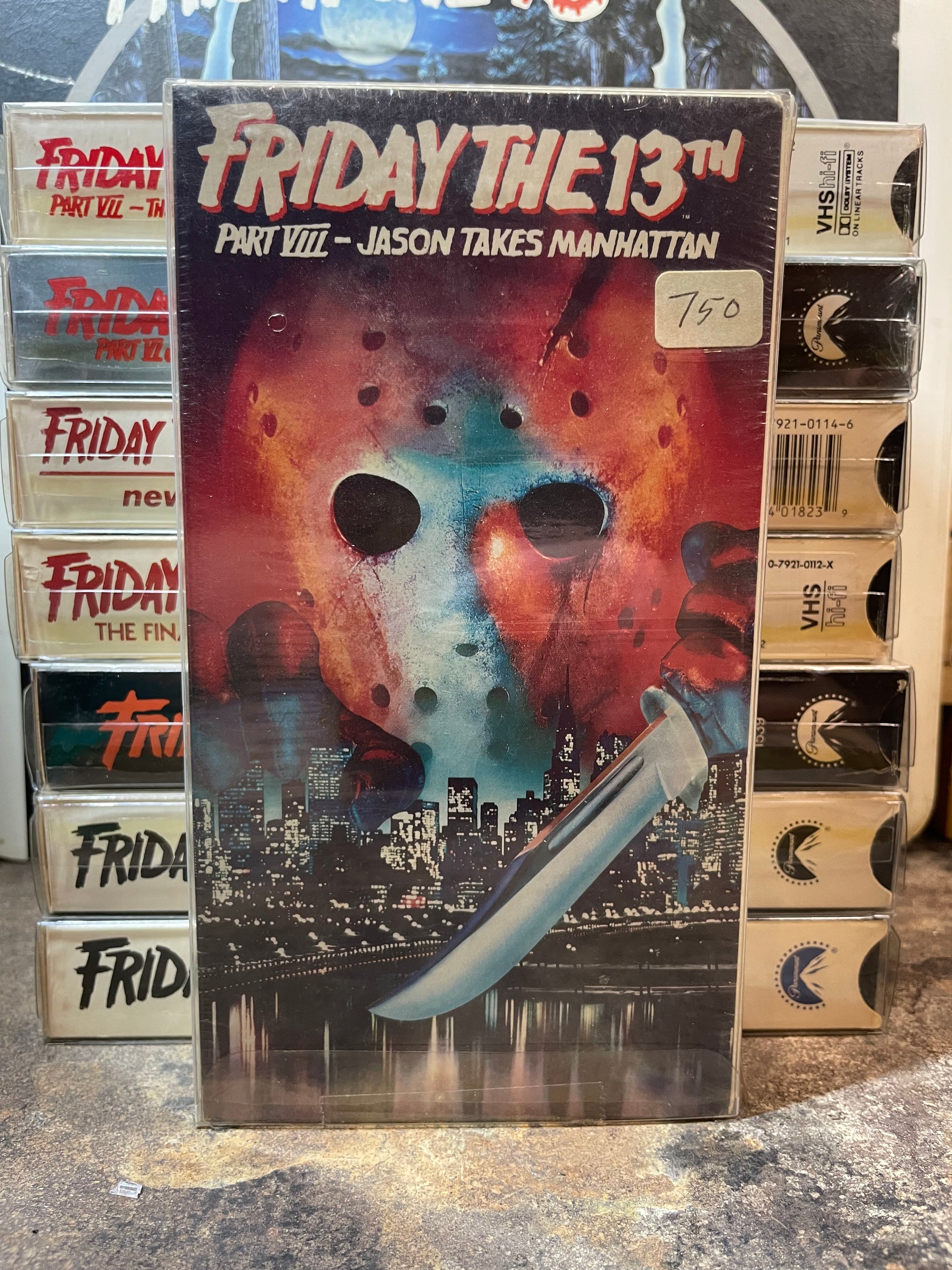 Friday The 13th 1-9 Set Used VHS