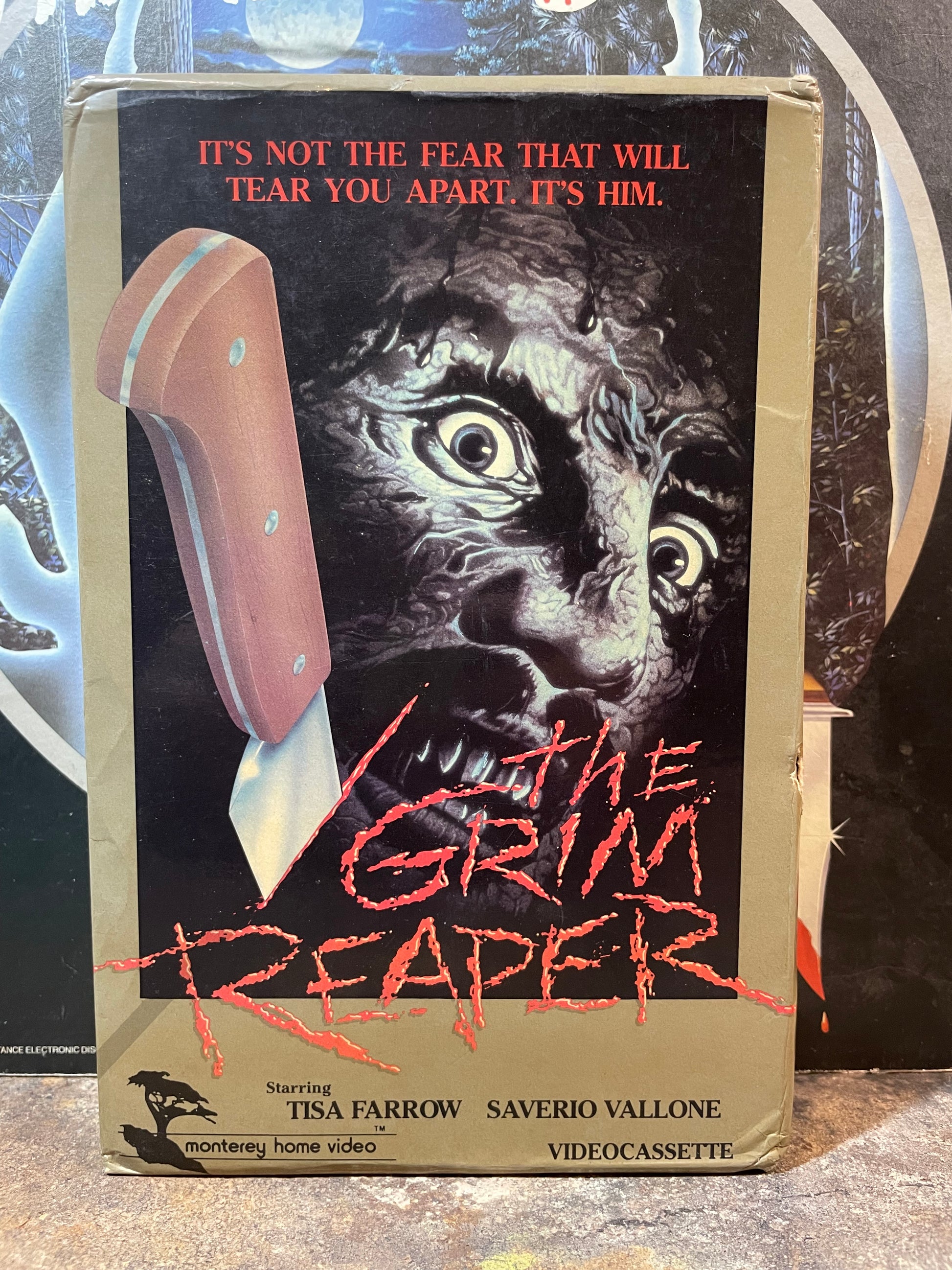 The Grim Reaper aka Anthrophagus Used VHS