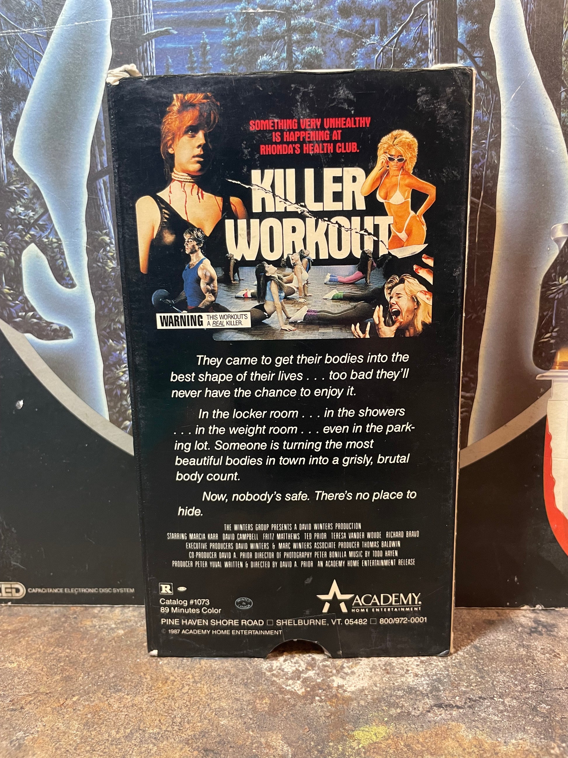 Killer Workout Used VHS