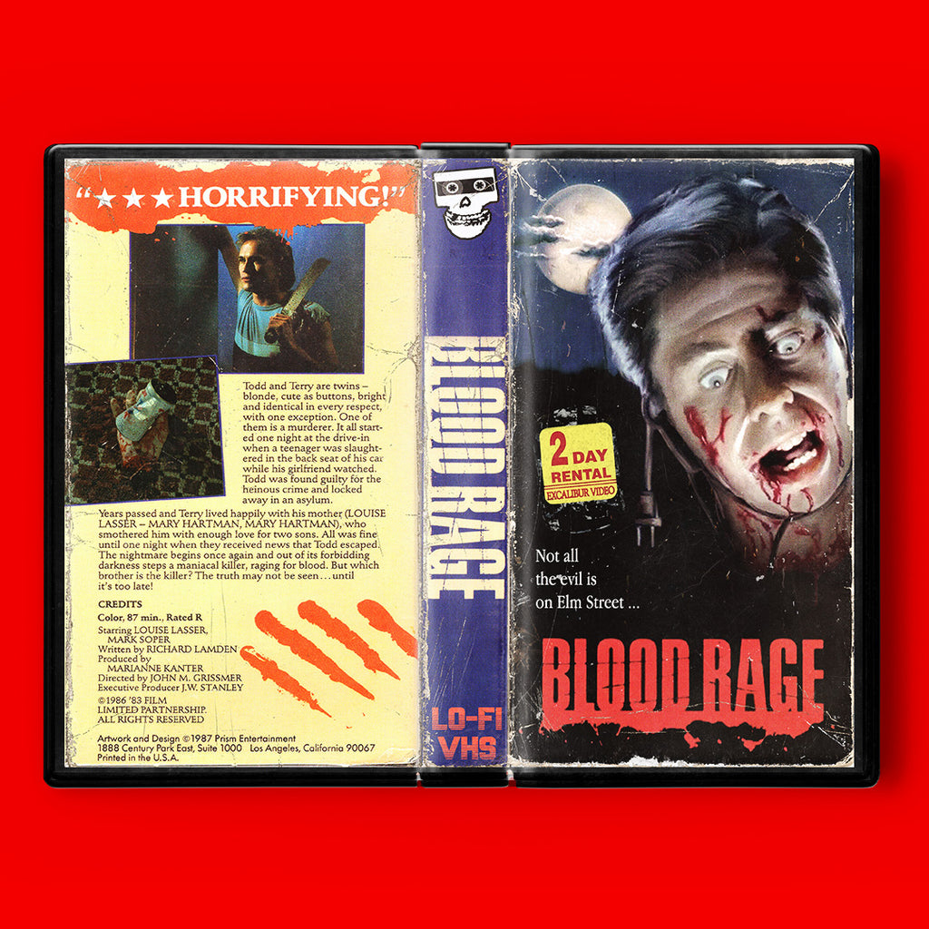 Blood Rage VHS Artifact
