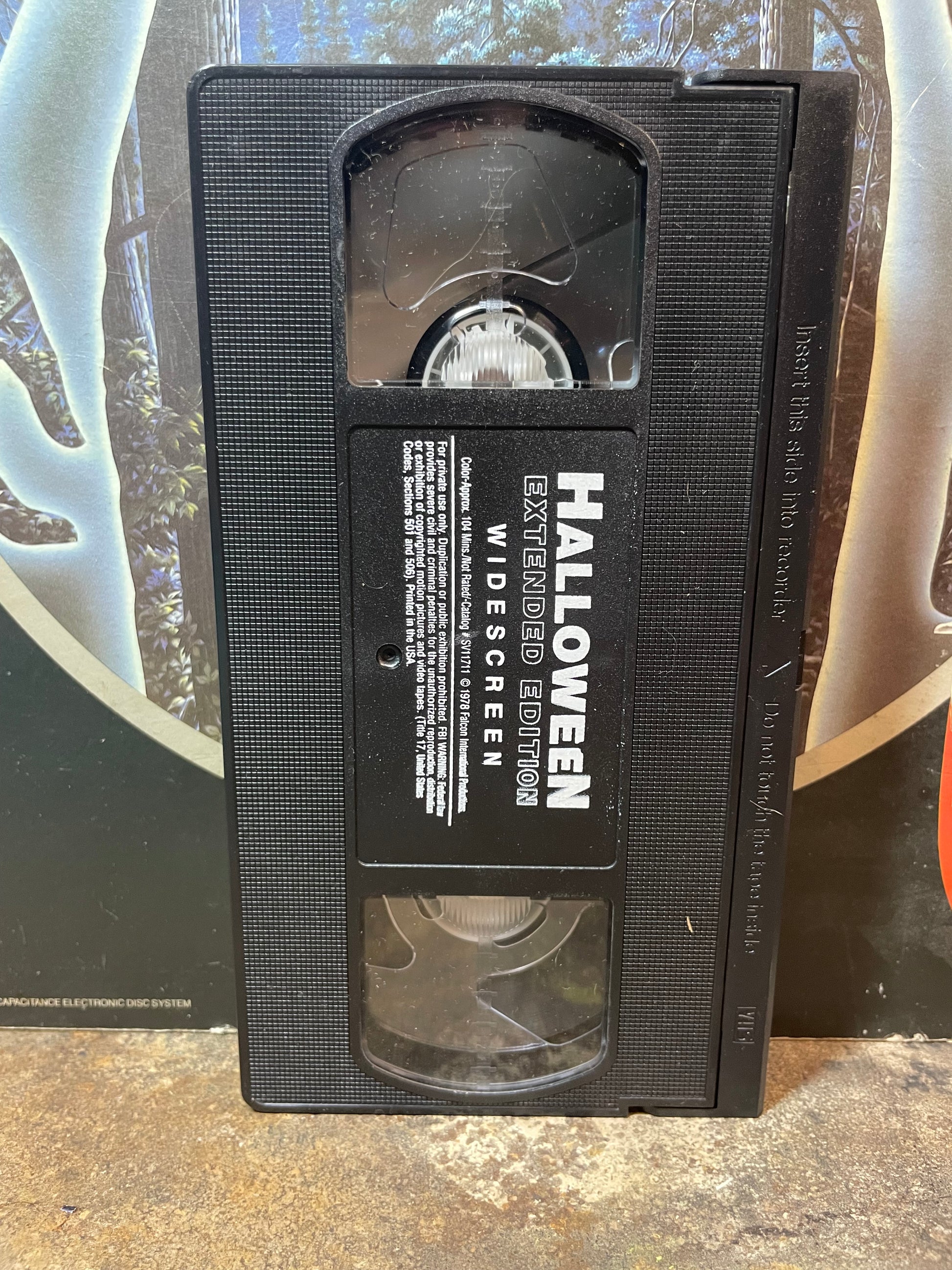 Halloween Extended Cut Used VHS